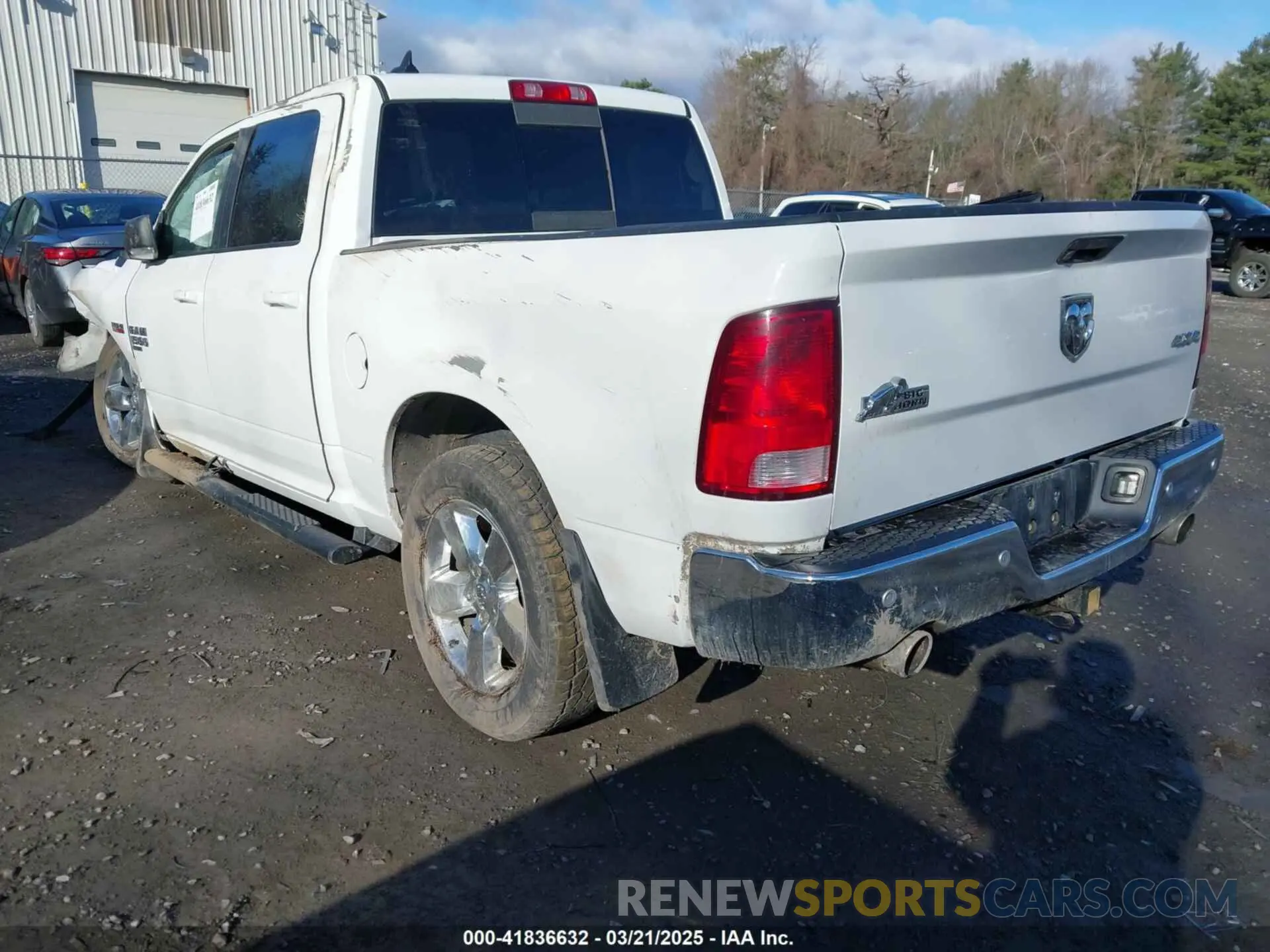 3 fotografías del automóvil dañado 1C6RR7LT2KS558085 RAM 1500 CLASSIC 2019