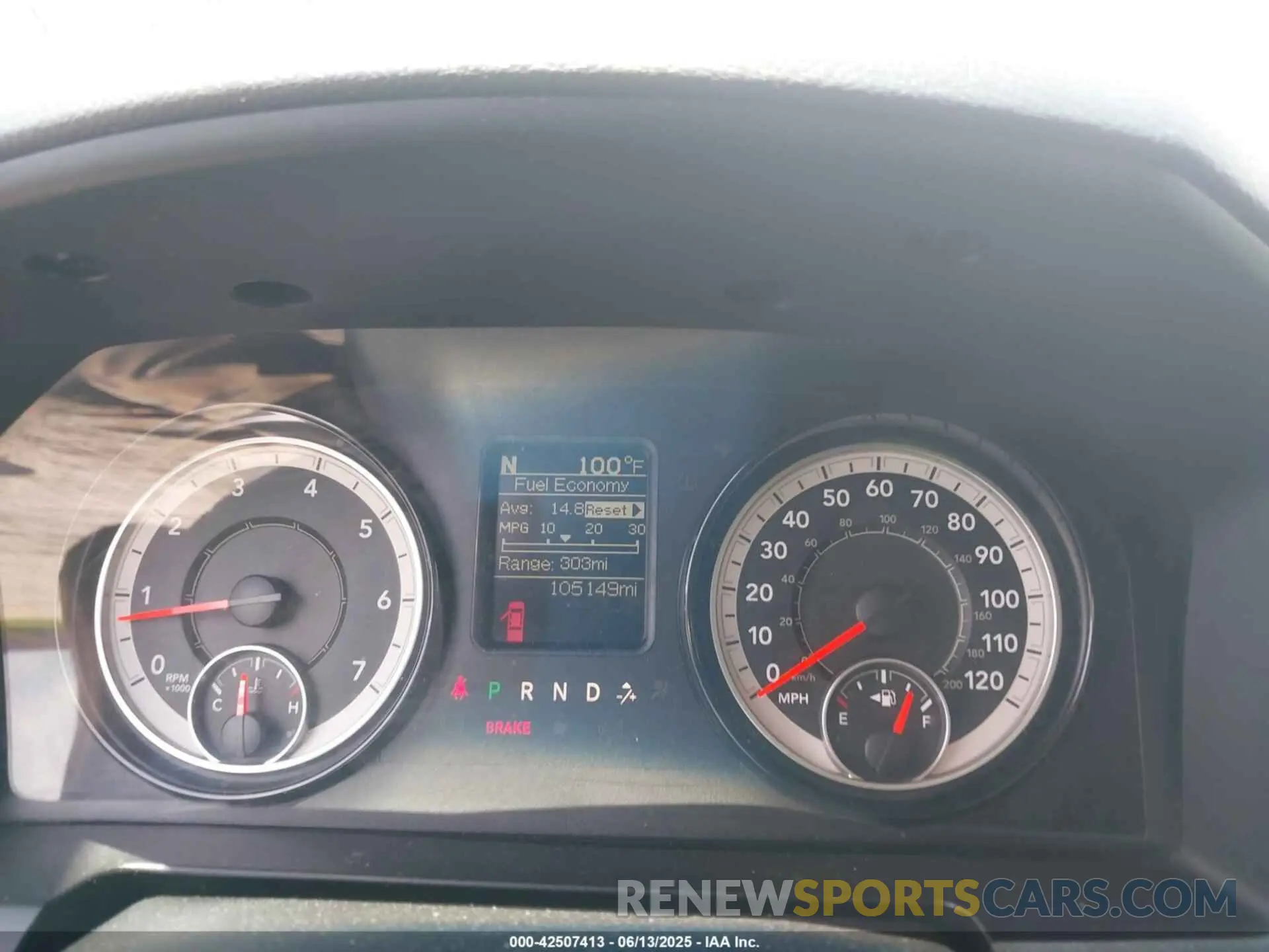 7 fotografías del automóvil dañado 3C6JR6DT5KG506026 RAM 1500 CLASSIC 2019