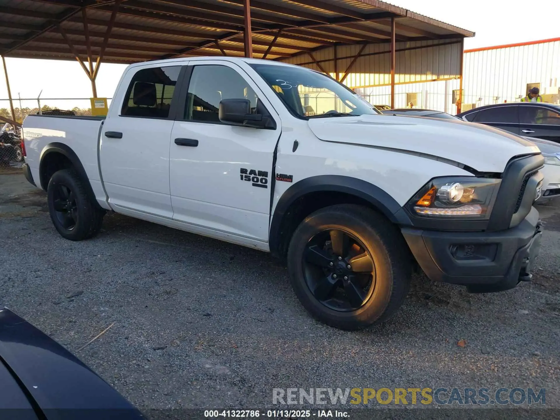 1 fotografías del automóvil dañado 1C6RR6LT8LS157622 RAM 1500 CLASSIC 2020