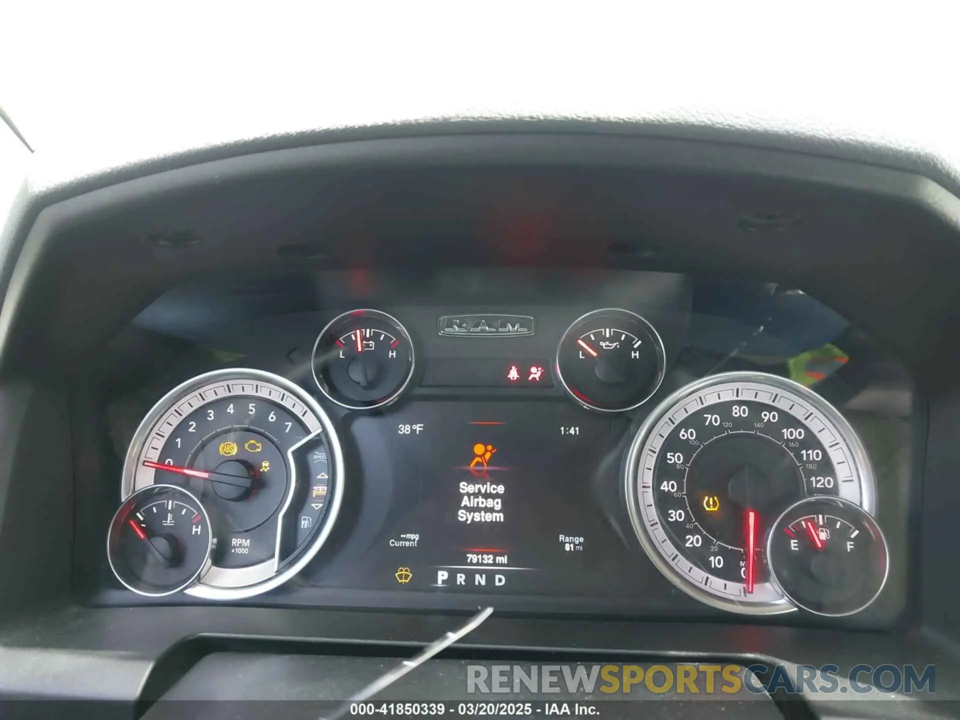 7 fotografías del automóvil dañado 1C6RR6TT9LS135354 RAM 1500 CLASSIC 2020