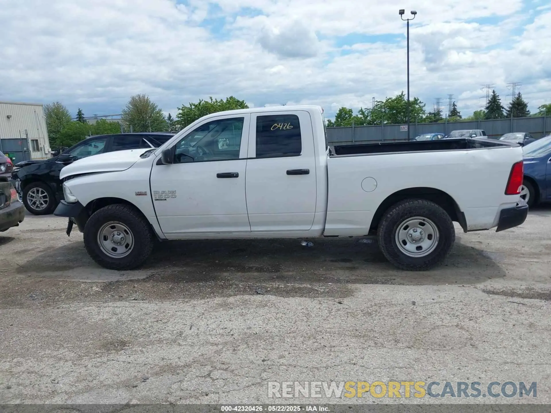 14 fotografías del automóvil dañado 1C6RR7FT3LS131480 RAM 1500 CLASSIC 2020