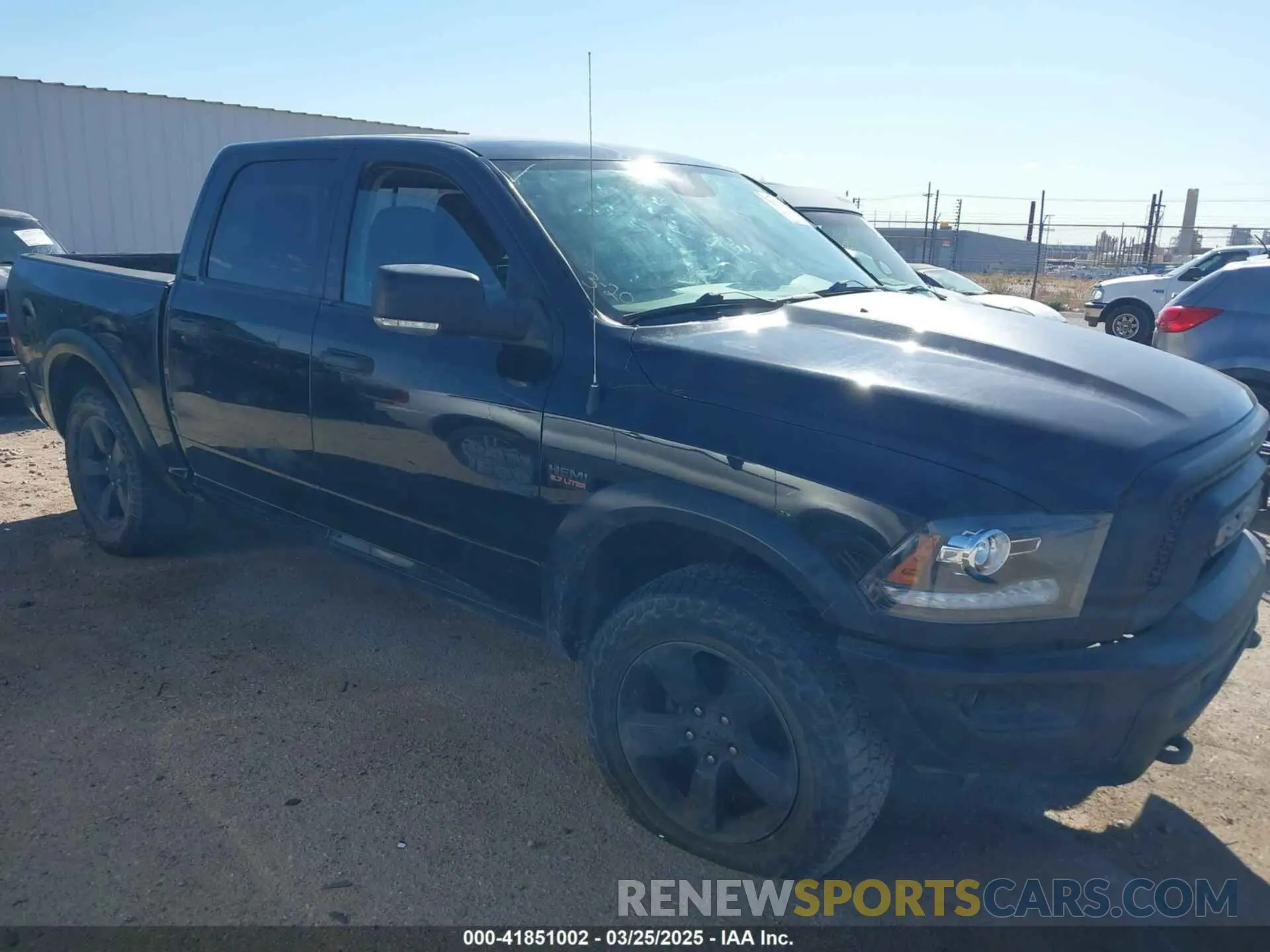 1 fotografías del automóvil dañado 1C6RR7LT4LS136952 RAM 1500 CLASSIC 2020
