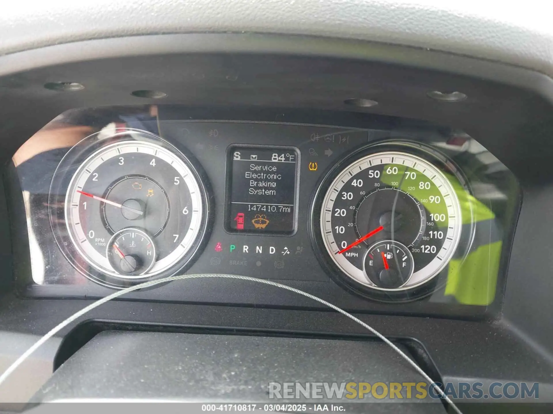 7 fotografías del automóvil dañado 1C6RR7TT1LS119607 RAM 1500 CLASSIC 2020