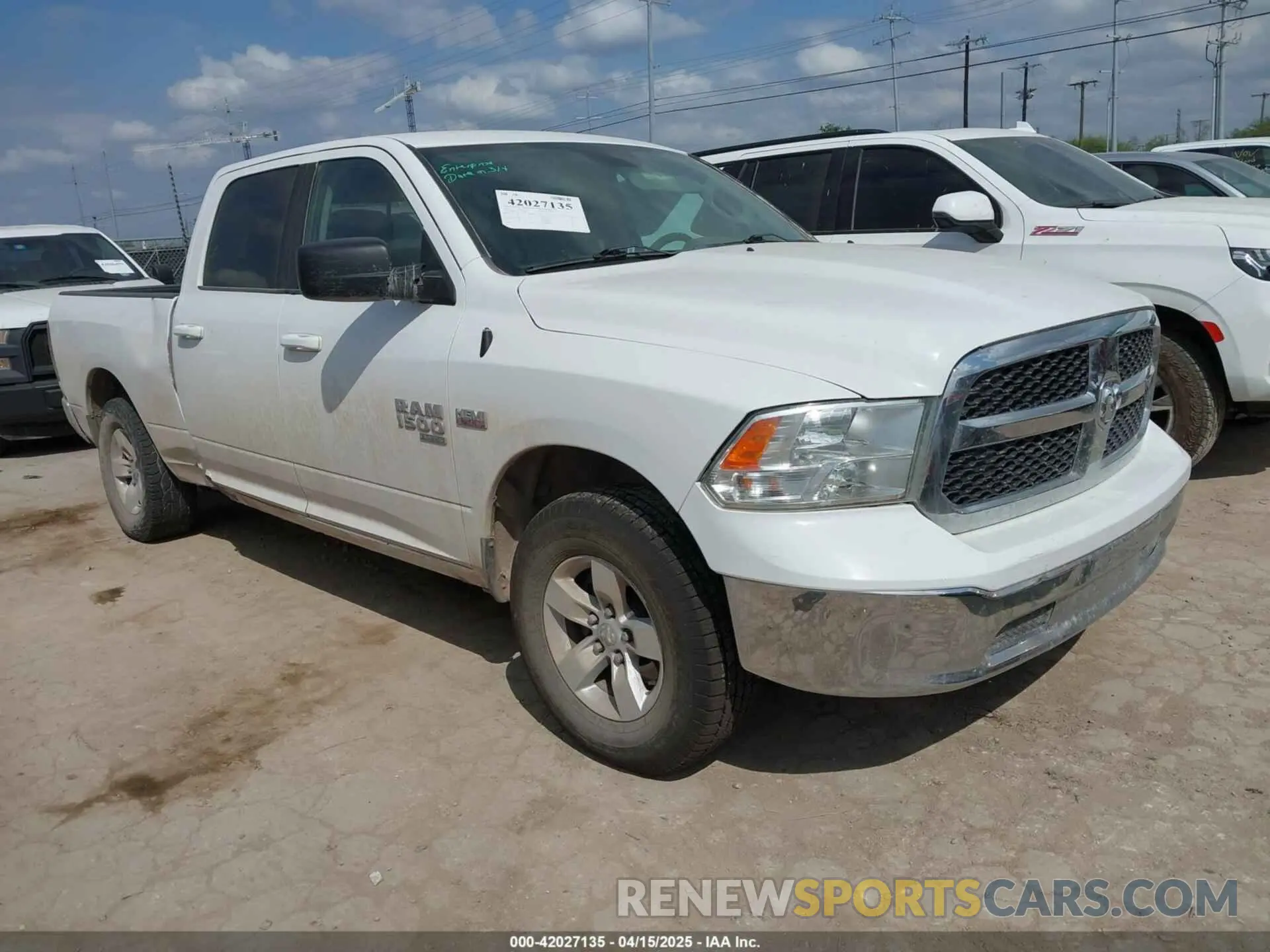 1 fotografías del automóvil dañado 1C6RR7TT7LS101810 RAM 1500 CLASSIC 2020