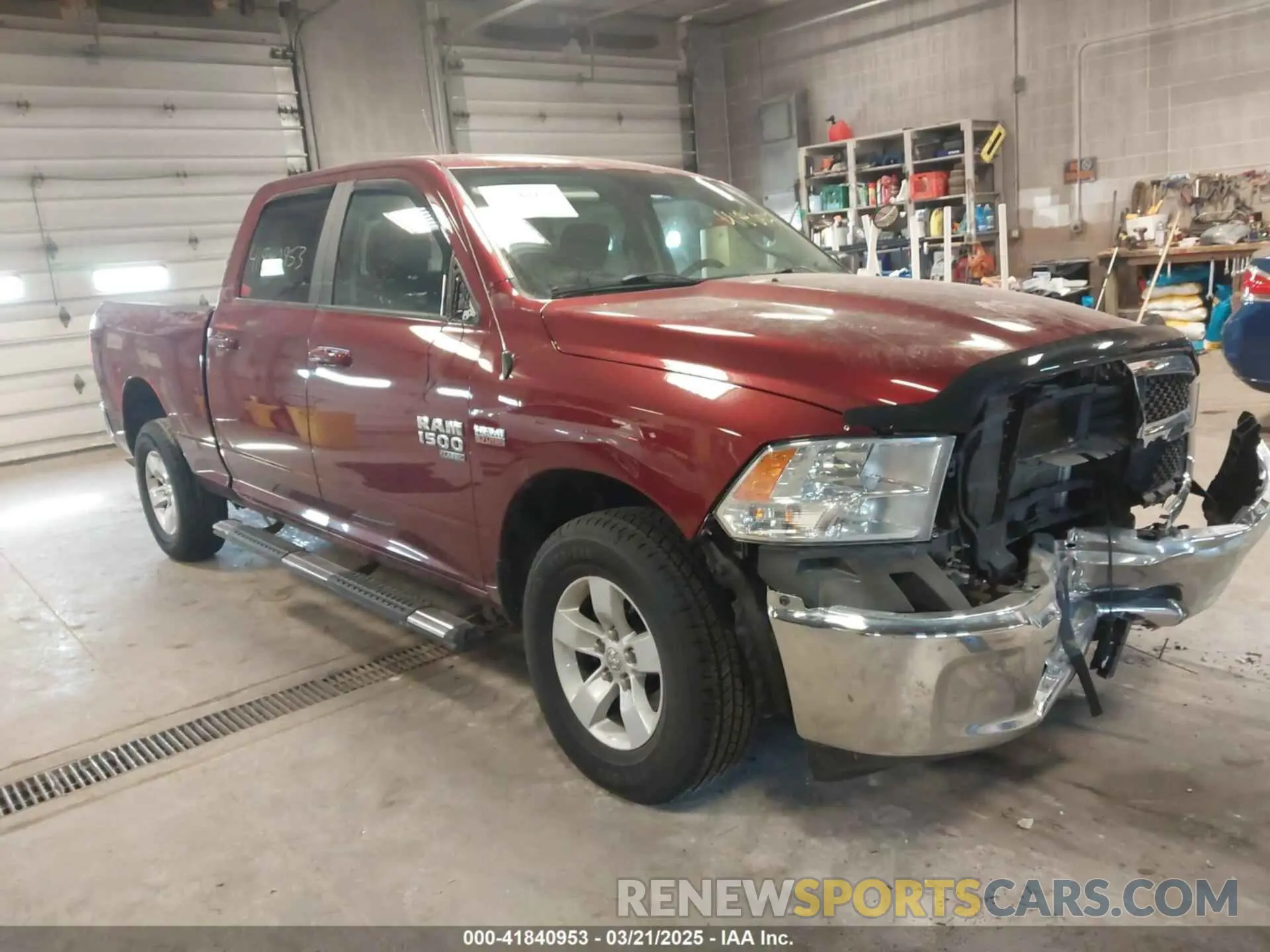 1 fotografías del automóvil dañado 1C6RR7TTXLS101249 RAM 1500 CLASSIC 2020
