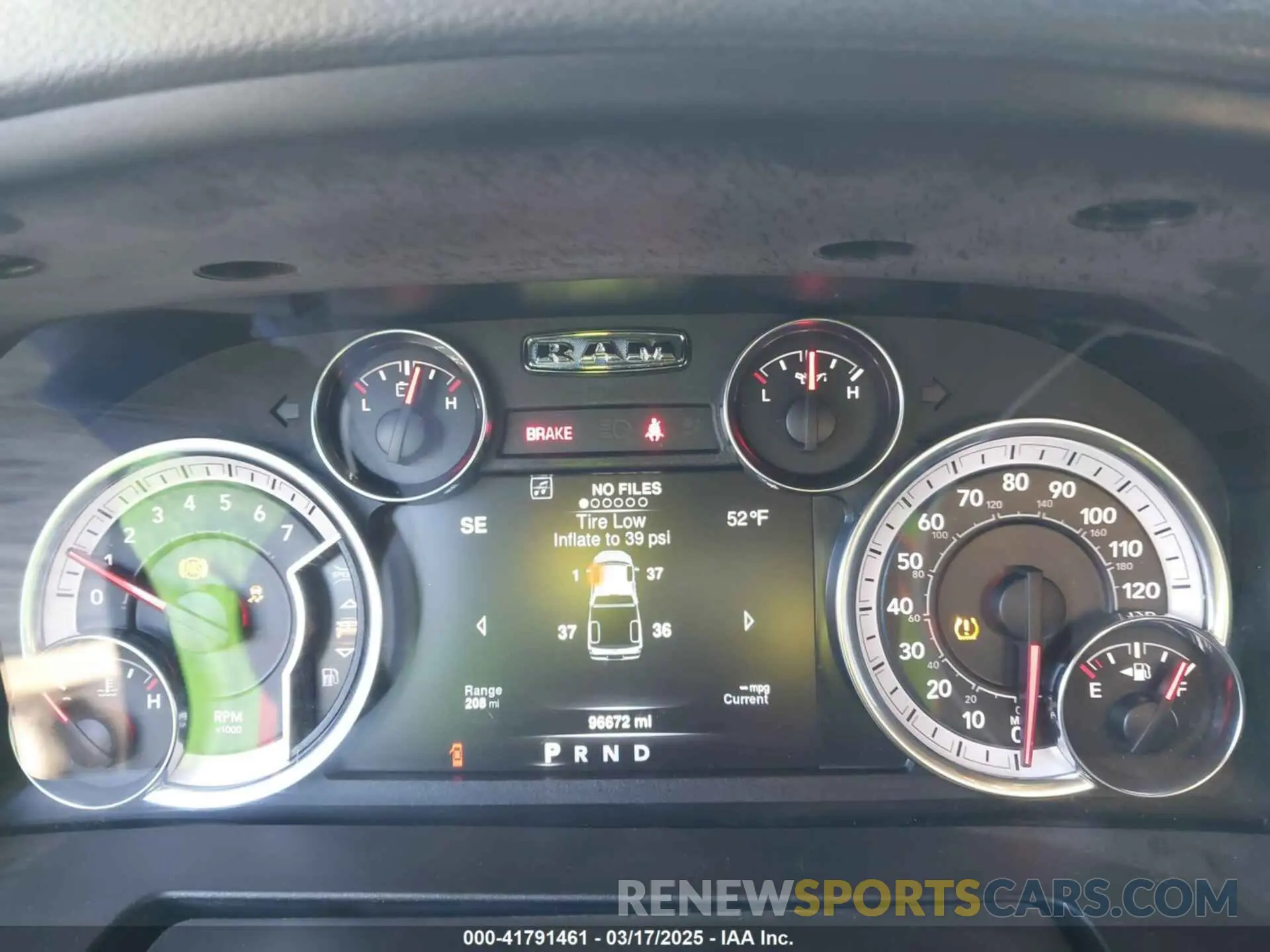 7 fotografías del automóvil dañado 3C6RR7KT9LG290727 RAM 1500 CLASSIC 2020