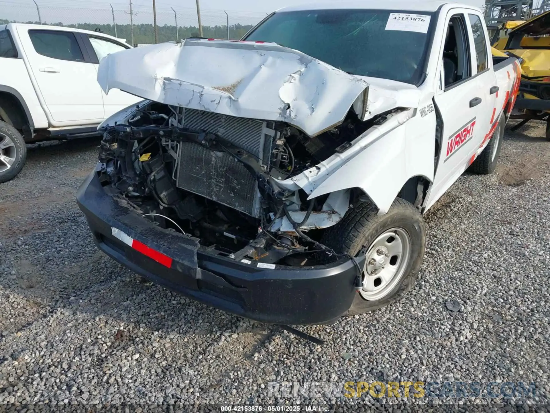 6 fotografías del automóvil dañado 1C6RR6FG0MS598371 RAM 1500 CLASSIC 2021