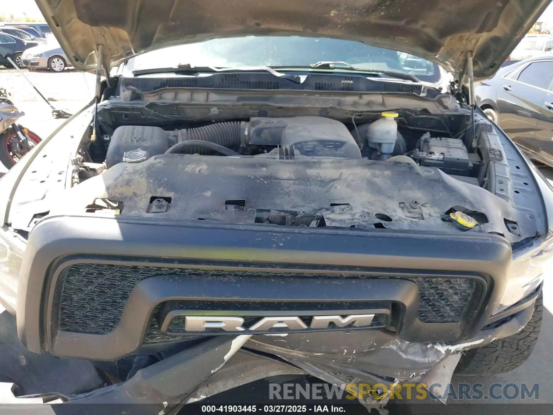 10 fotografías del automóvil dañado 1C6RR6GG1MSF86277 RAM 1500 CLASSIC 2021