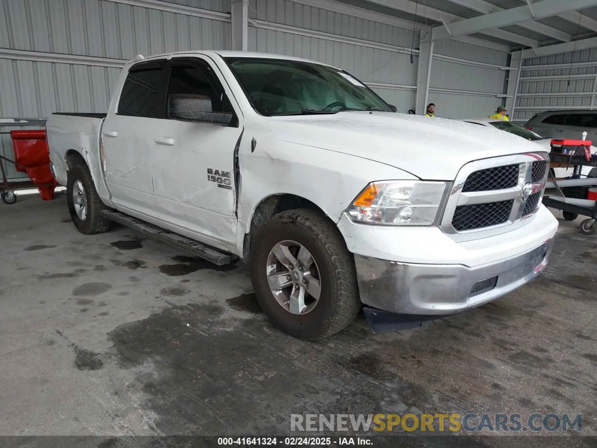 1 fotografías del automóvil dañado 1C6RR6LG0MS533587 RAM 1500 CLASSIC 2021
