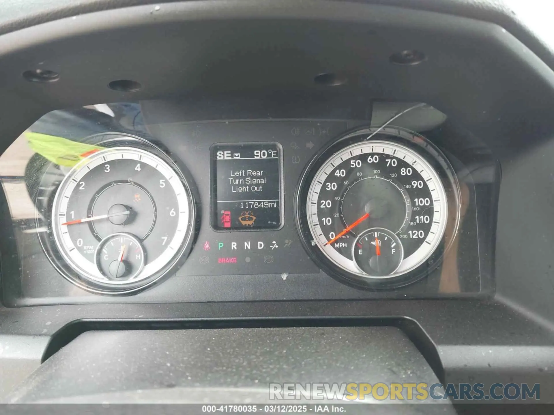 7 fotografías del automóvil dañado 1C6RR6LGXMS539333 RAM 1500 CLASSIC 2021