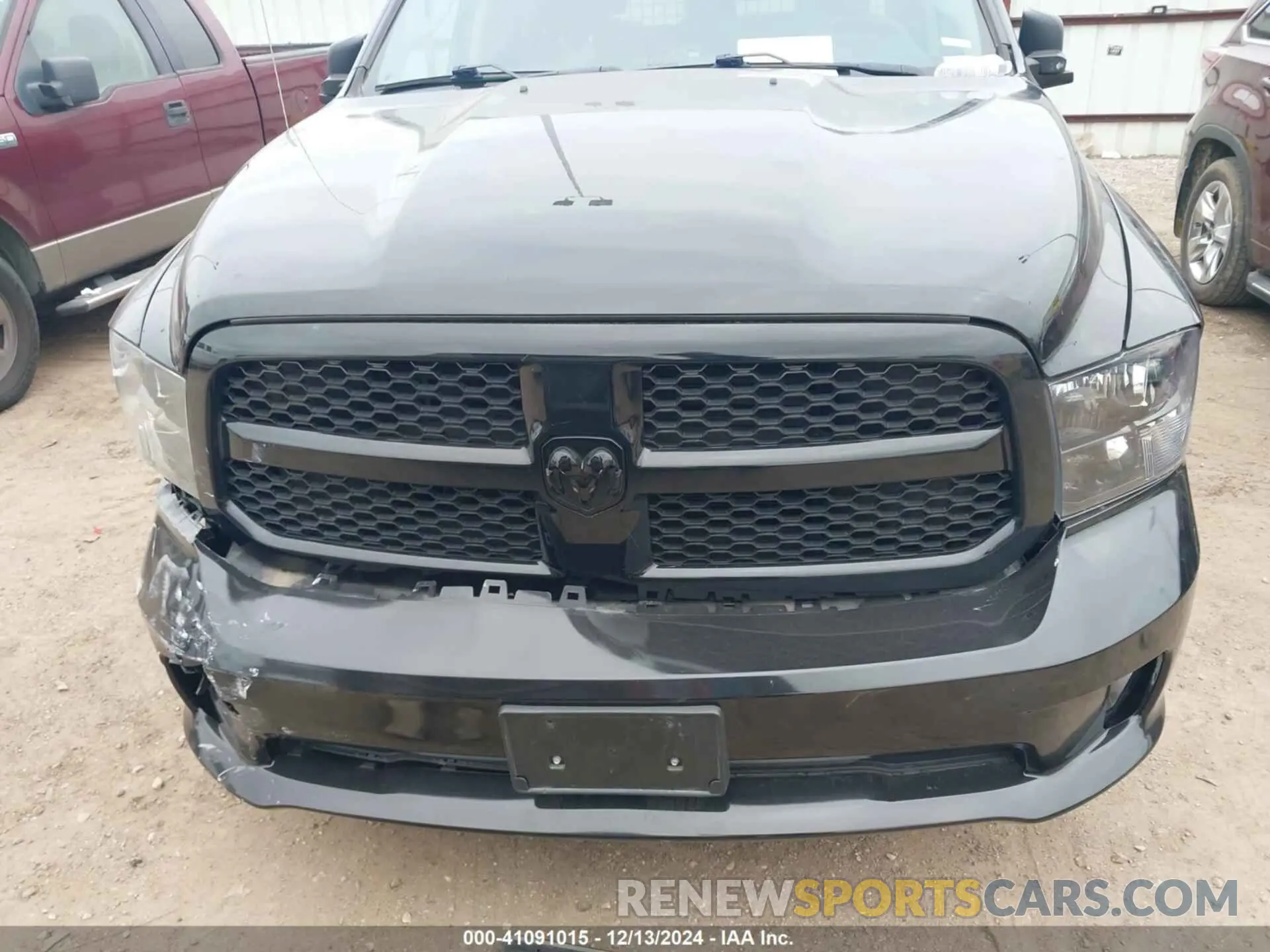 11 fotografías del automóvil dañado 1C6RR7FGXMS507998 RAM 1500 CLASSIC 2021