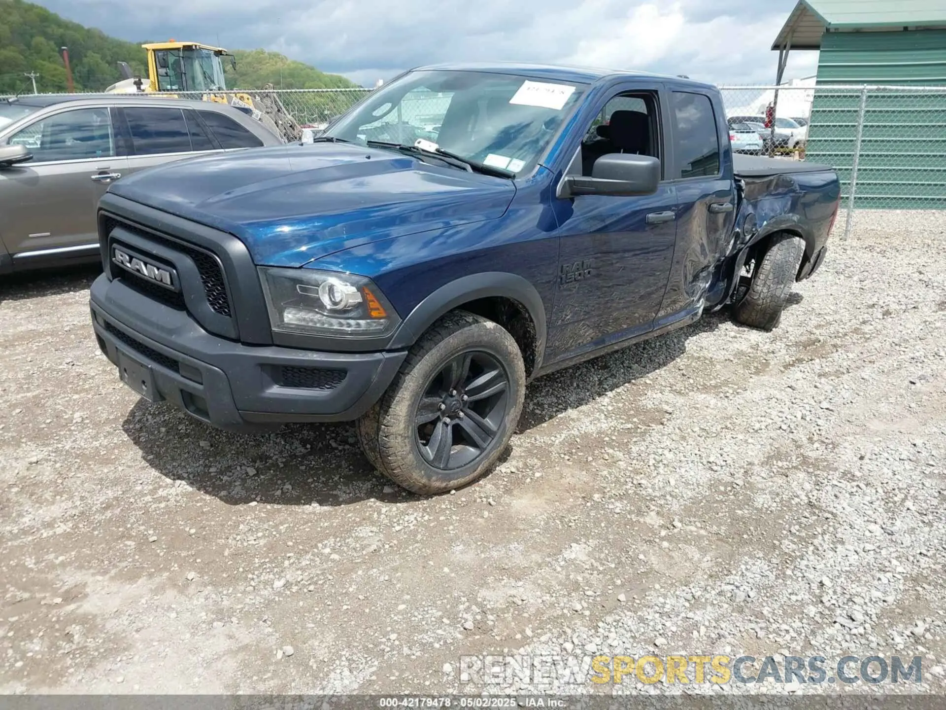 2 fotografías del automóvil dañado 1C6RR7GG6MS588626 RAM 1500 CLASSIC 2021