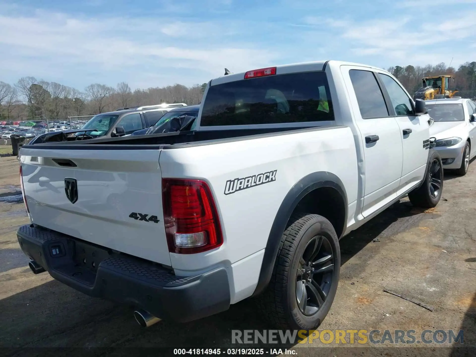 4 fotografías del automóvil dañado 1C6RR7LT8MS528592 RAM 1500 CLASSIC 2021