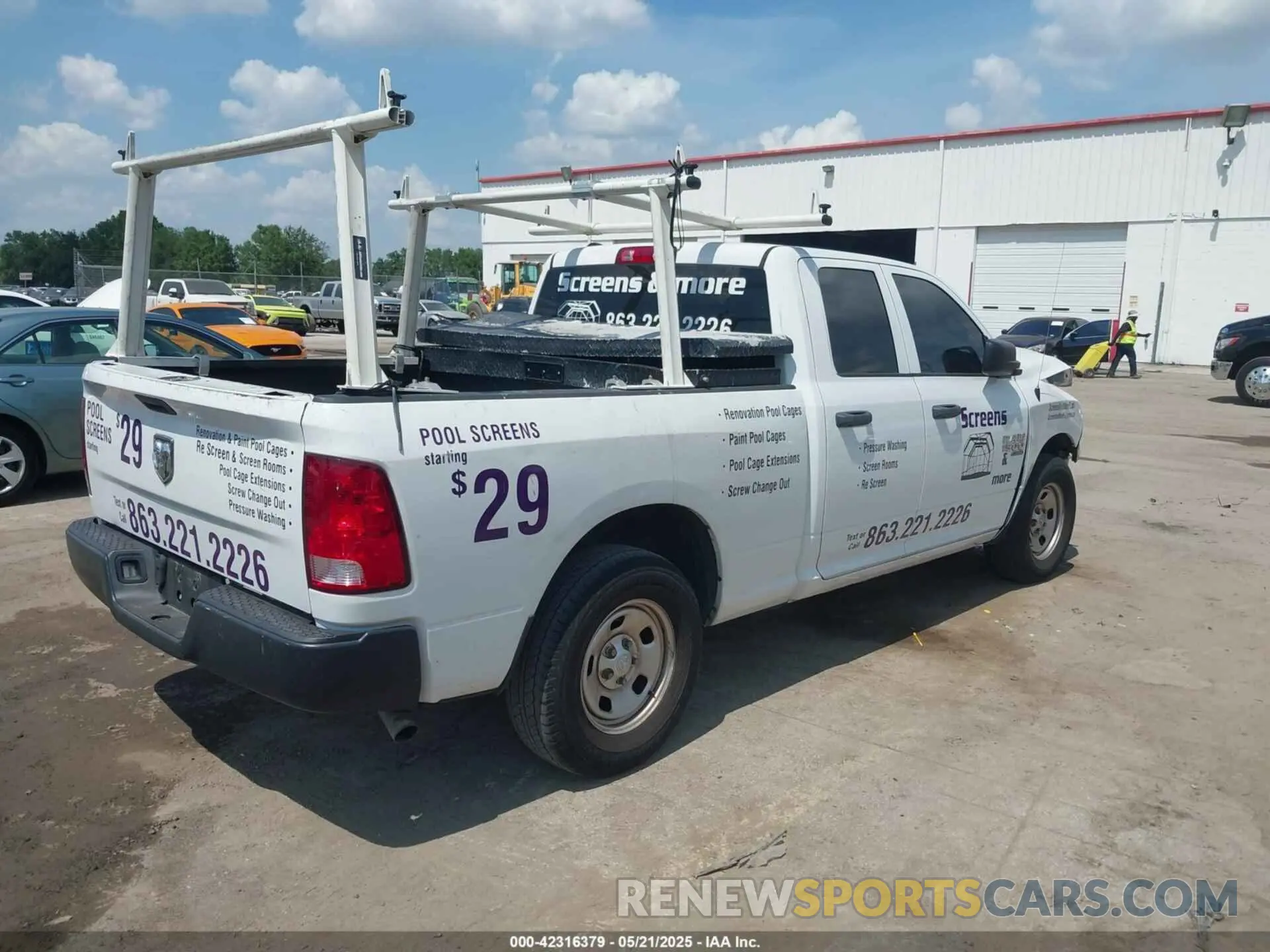 4 fotografías del automóvil dañado 1C6RR6FG5NS154825 RAM 1500 CLASSIC 2022
