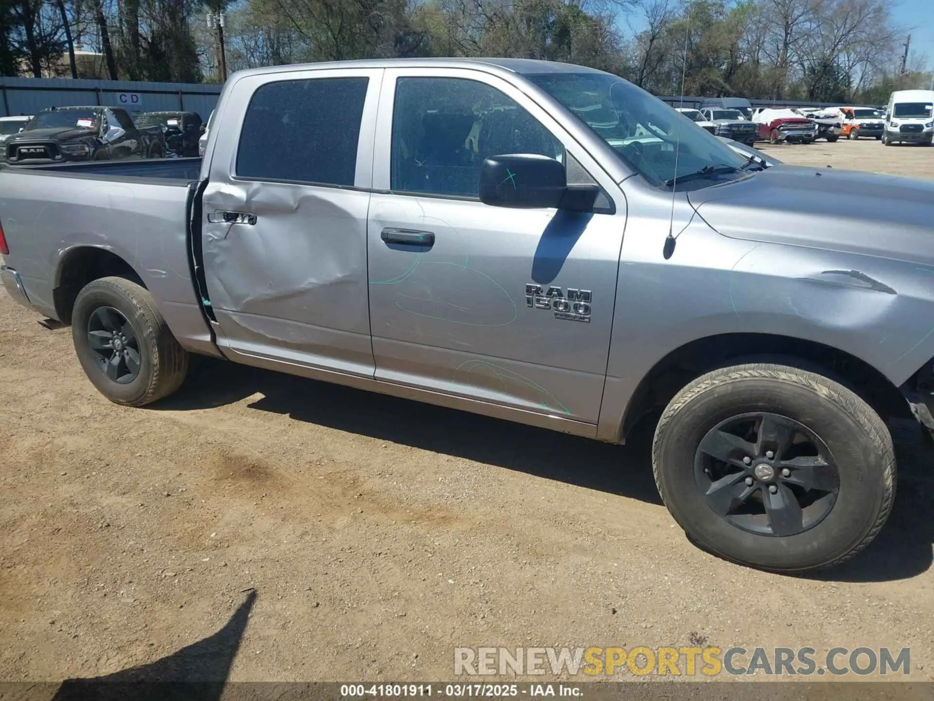 14 fotografías del automóvil dañado 1C6RR6LG0NS203367 RAM 1500 CLASSIC 2022