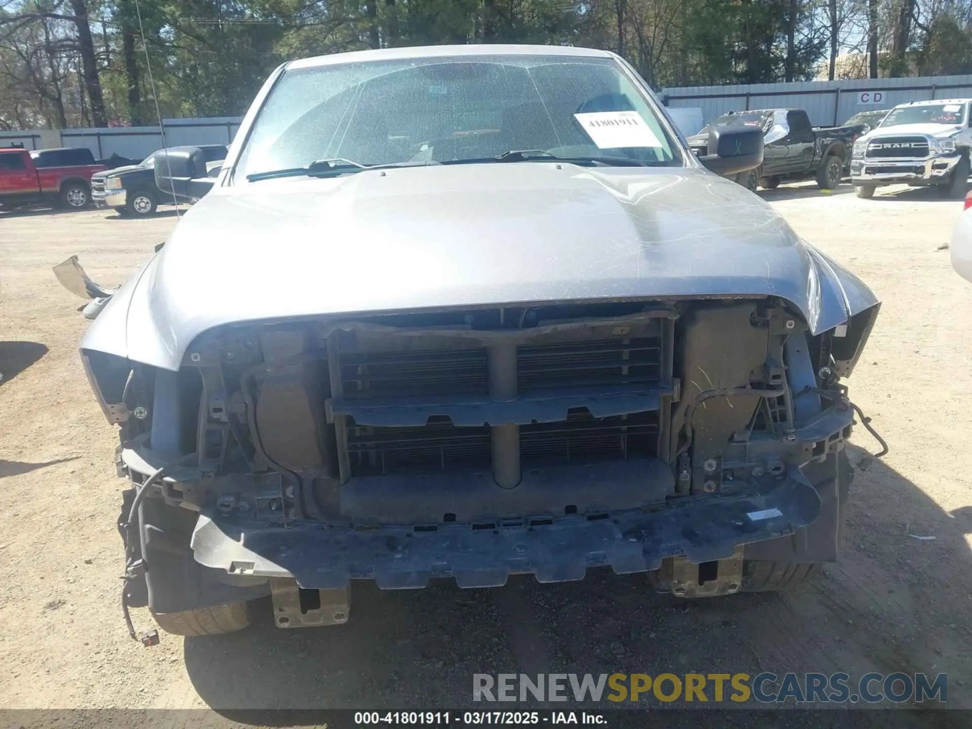 6 fotografías del automóvil dañado 1C6RR6LG0NS203367 RAM 1500 CLASSIC 2022