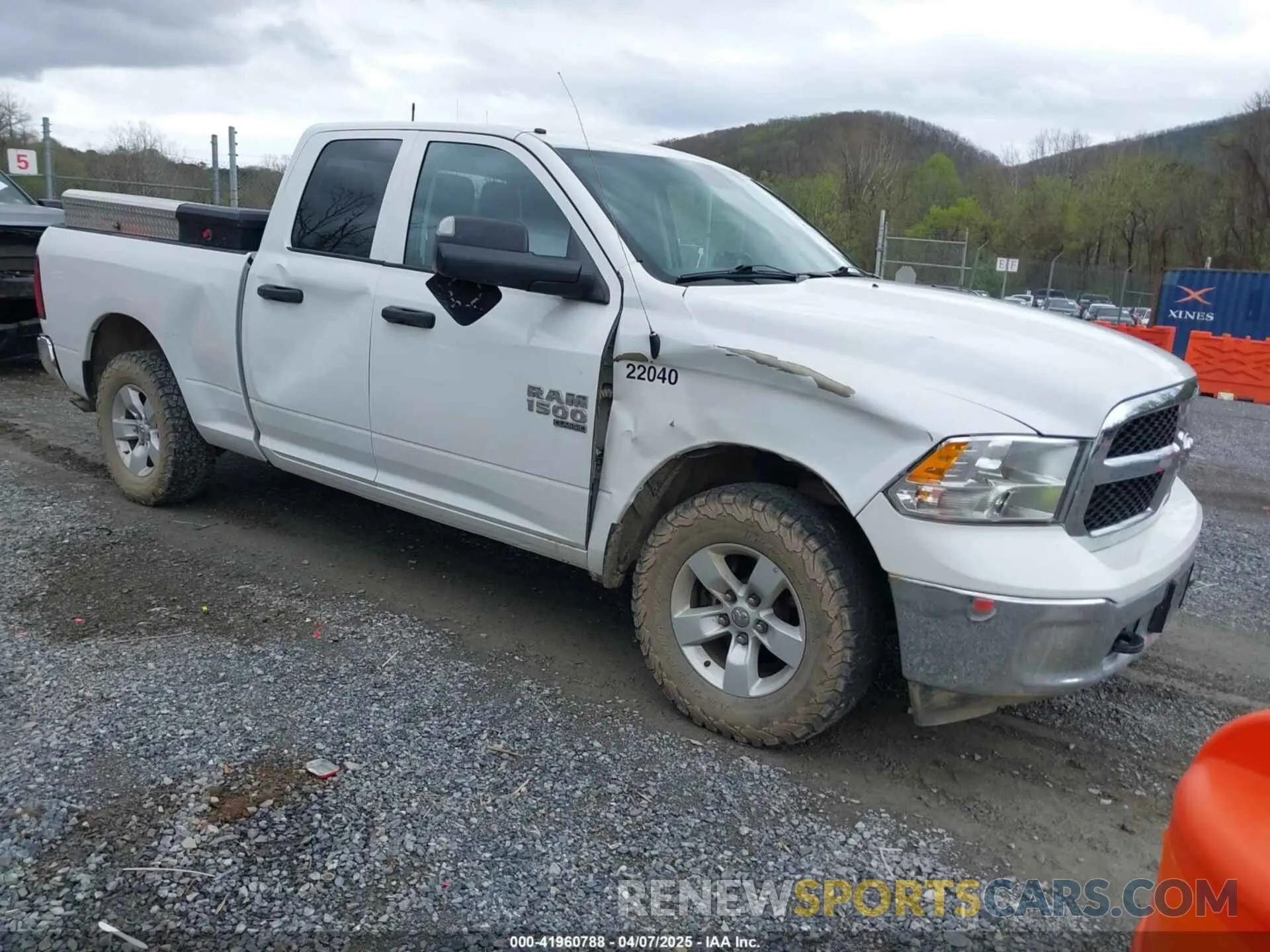 1 fotografías del automóvil dañado 1C6RR7FG6NS238657 RAM 1500 CLASSIC 2022