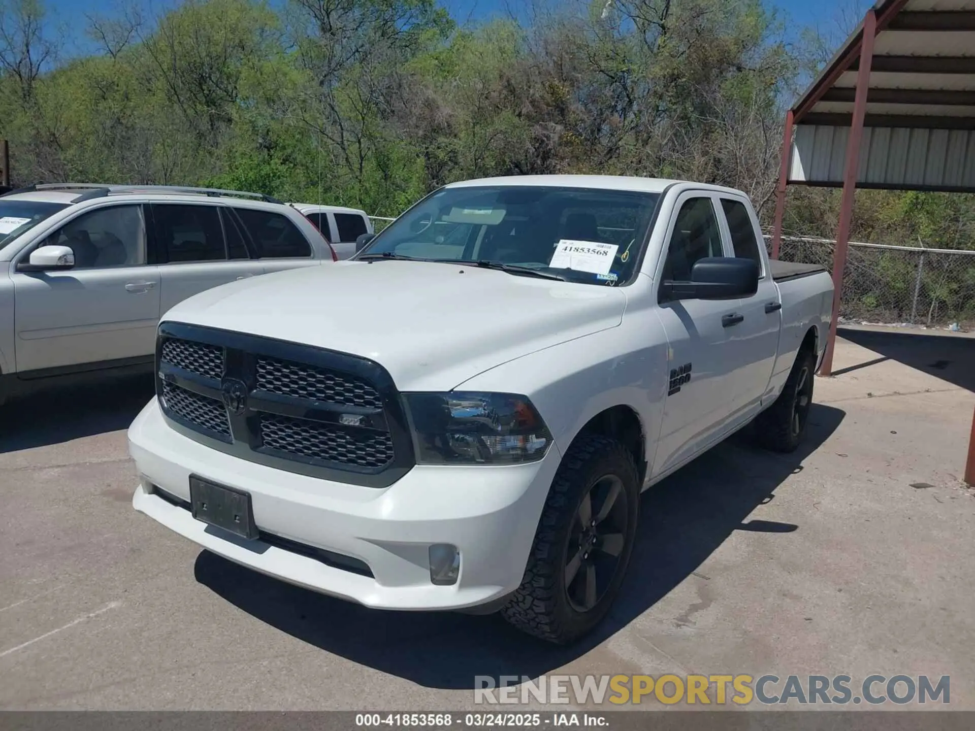 2 fotografías del automóvil dañado 1C6RR7FG8NS175576 RAM 1500 CLASSIC 2022