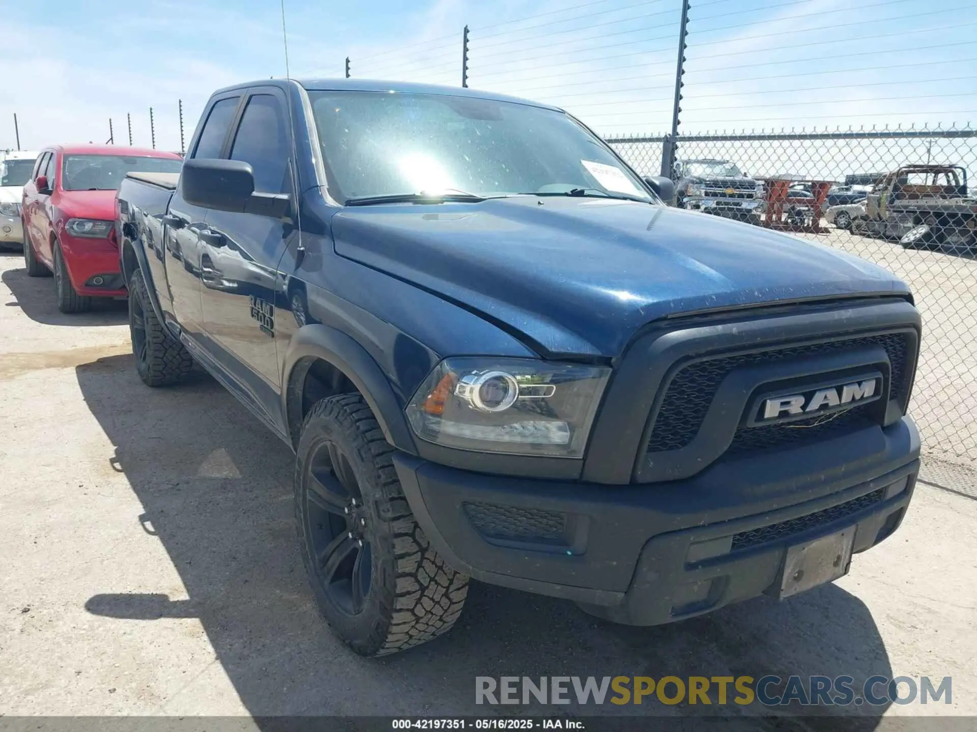 1 fotografías del automóvil dañado 1C6RR7GG4NS230068 RAM 1500 CLASSIC 2022