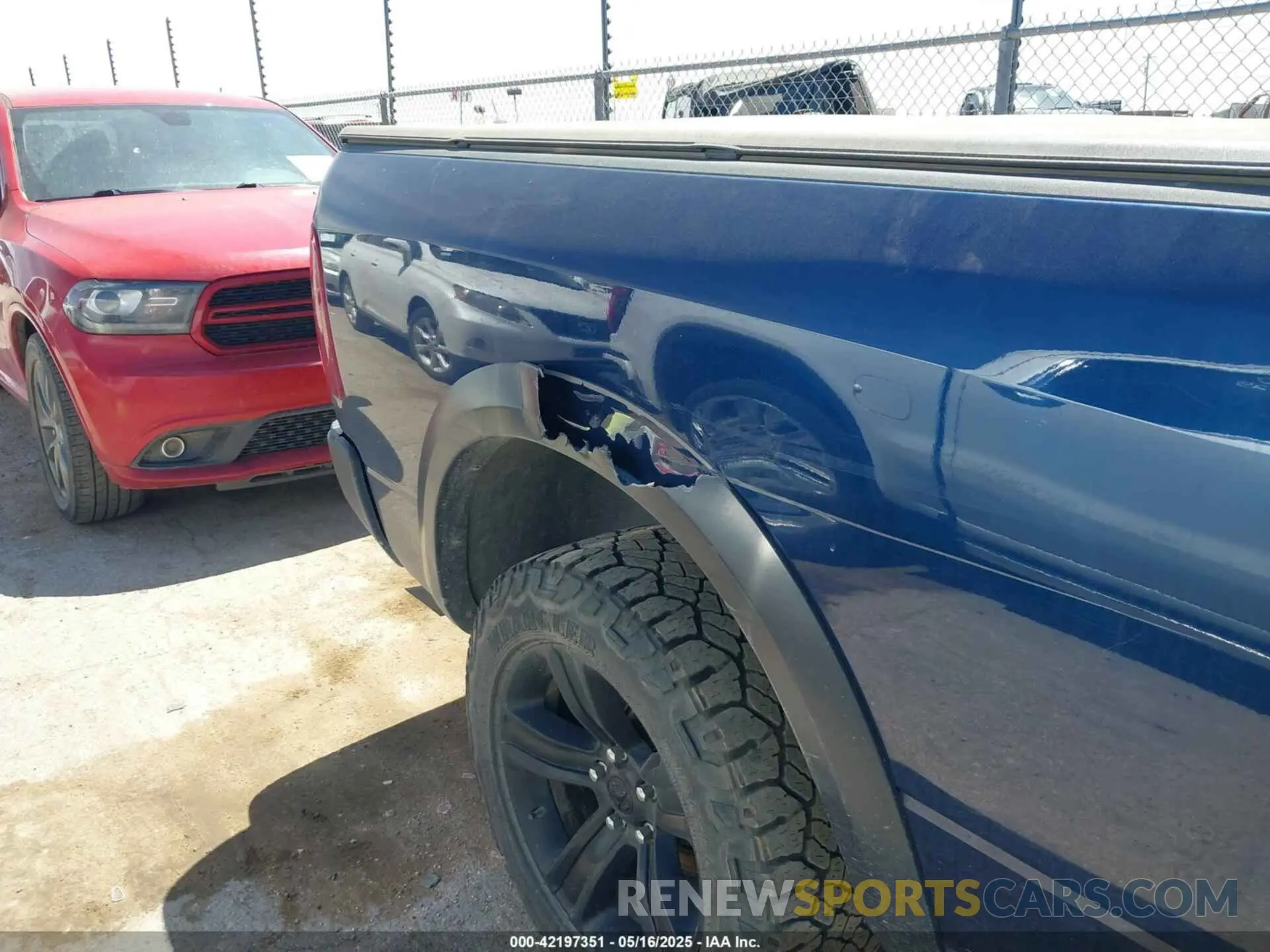 6 fotografías del automóvil dañado 1C6RR7GG4NS230068 RAM 1500 CLASSIC 2022