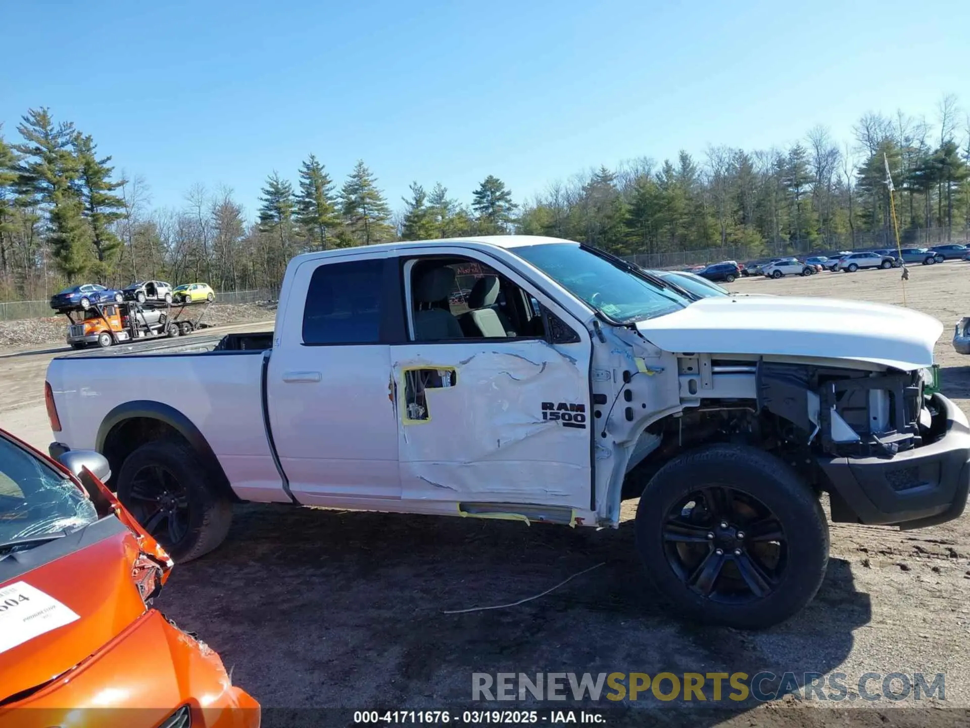14 fotografías del automóvil dañado 1C6RR7GG8NS122018 RAM 1500 CLASSIC 2022