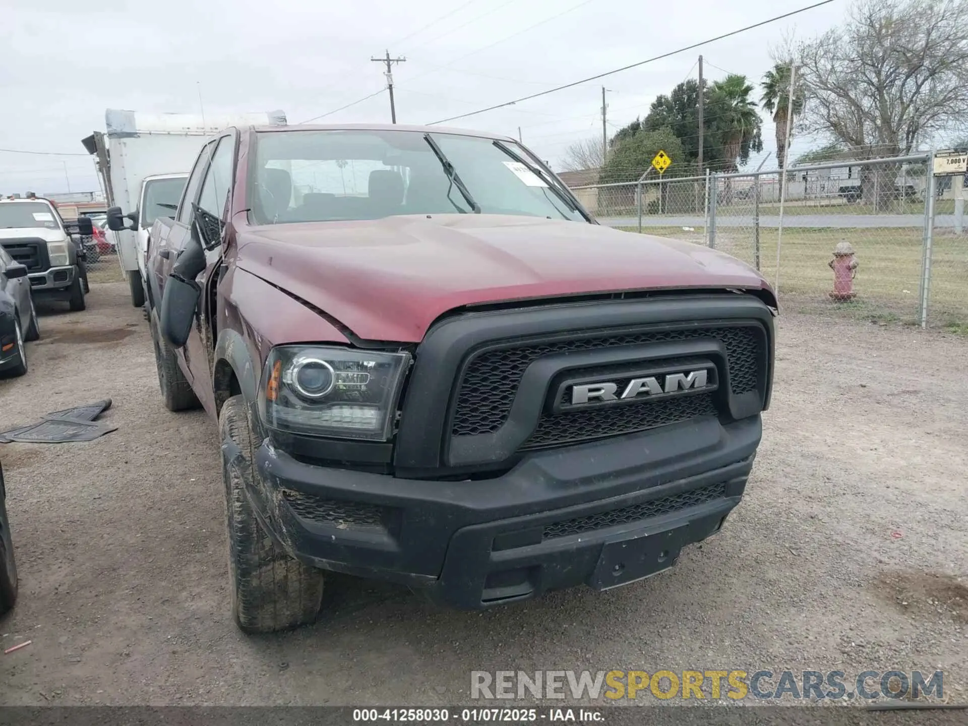 1 fotografías del automóvil dañado 1C6RR7GGXNS237431 RAM 1500 CLASSIC 2022