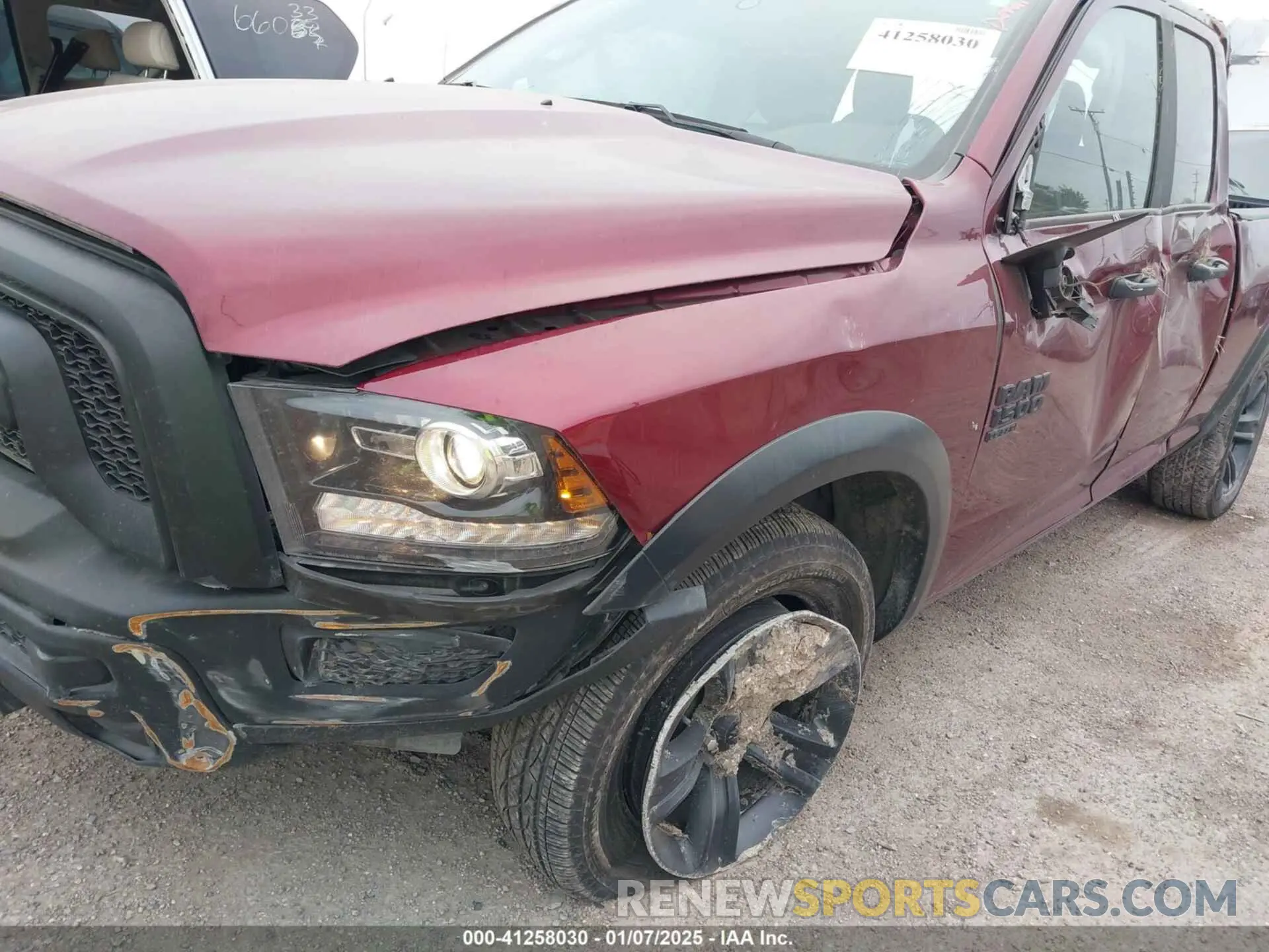 6 fotografías del automóvil dañado 1C6RR7GGXNS237431 RAM 1500 CLASSIC 2022