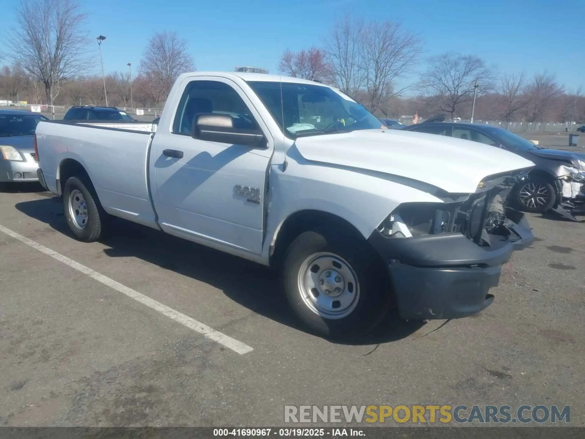 1 fotografías del automóvil dañado 3C6JR6DG5NG441976 RAM 1500 CLASSIC 2022