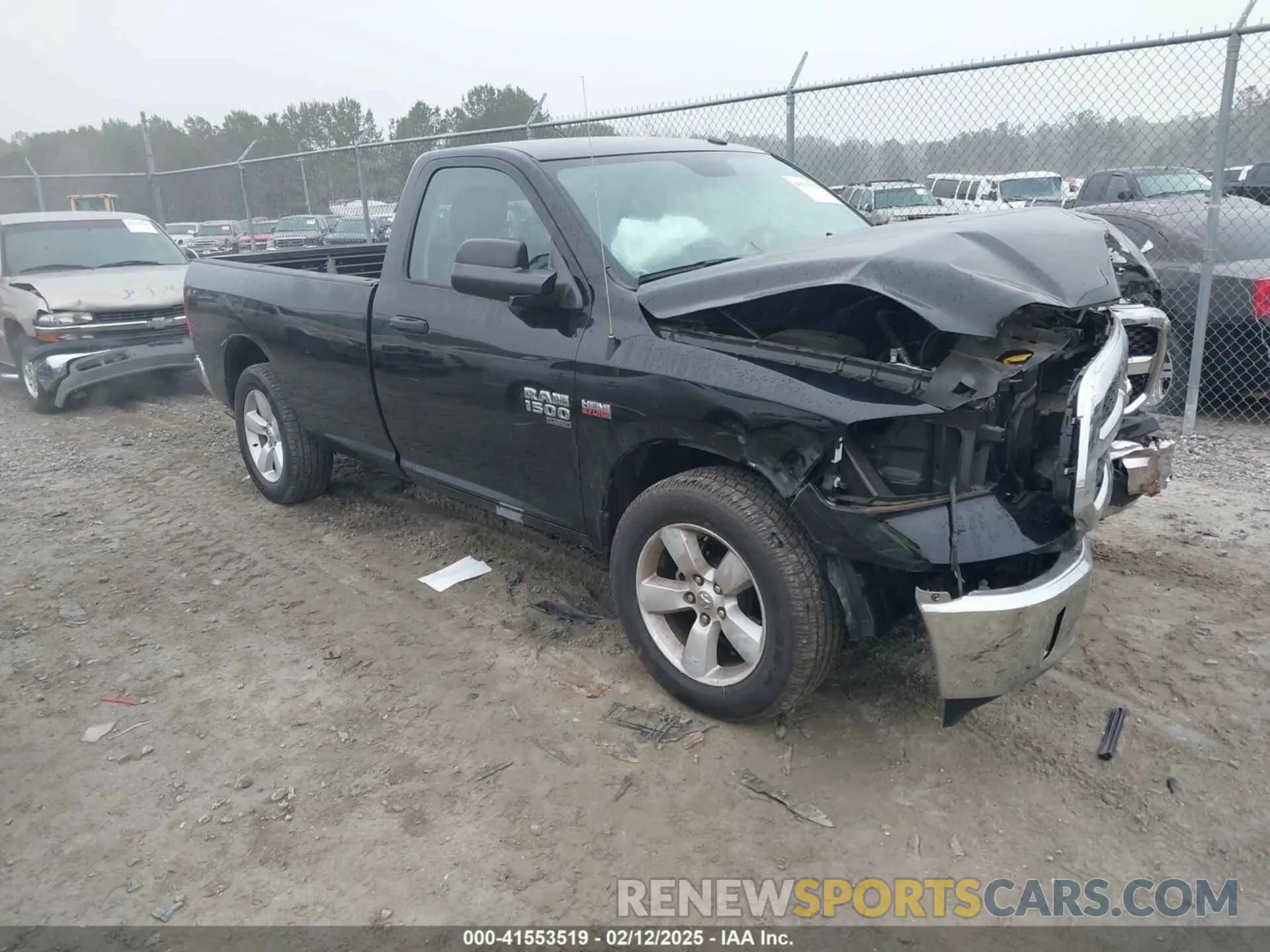1 fotografías del automóvil dañado 3C6JR6DTXNG210570 RAM 1500 CLASSIC 2022