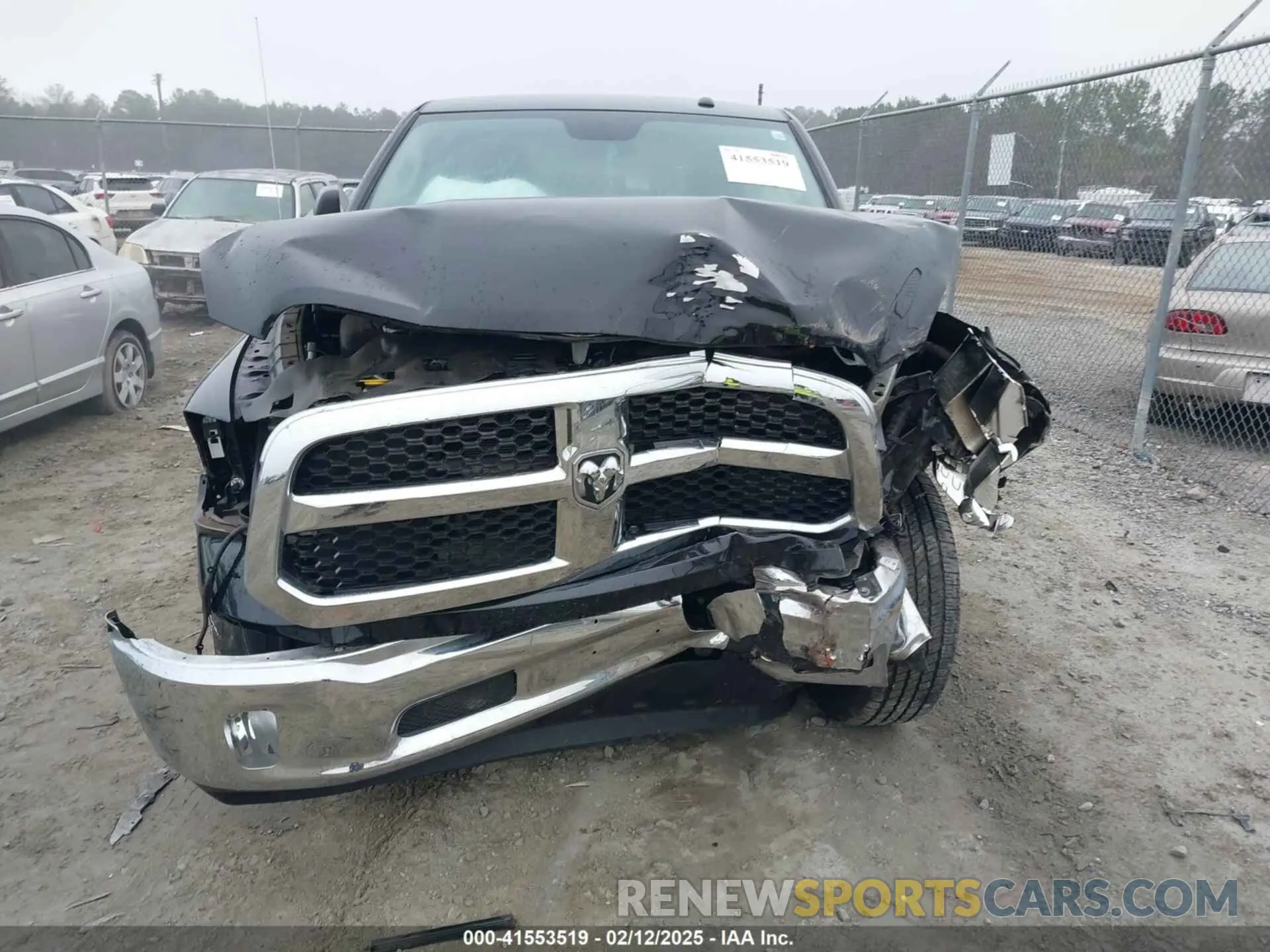 13 fotografías del automóvil dañado 3C6JR6DTXNG210570 RAM 1500 CLASSIC 2022