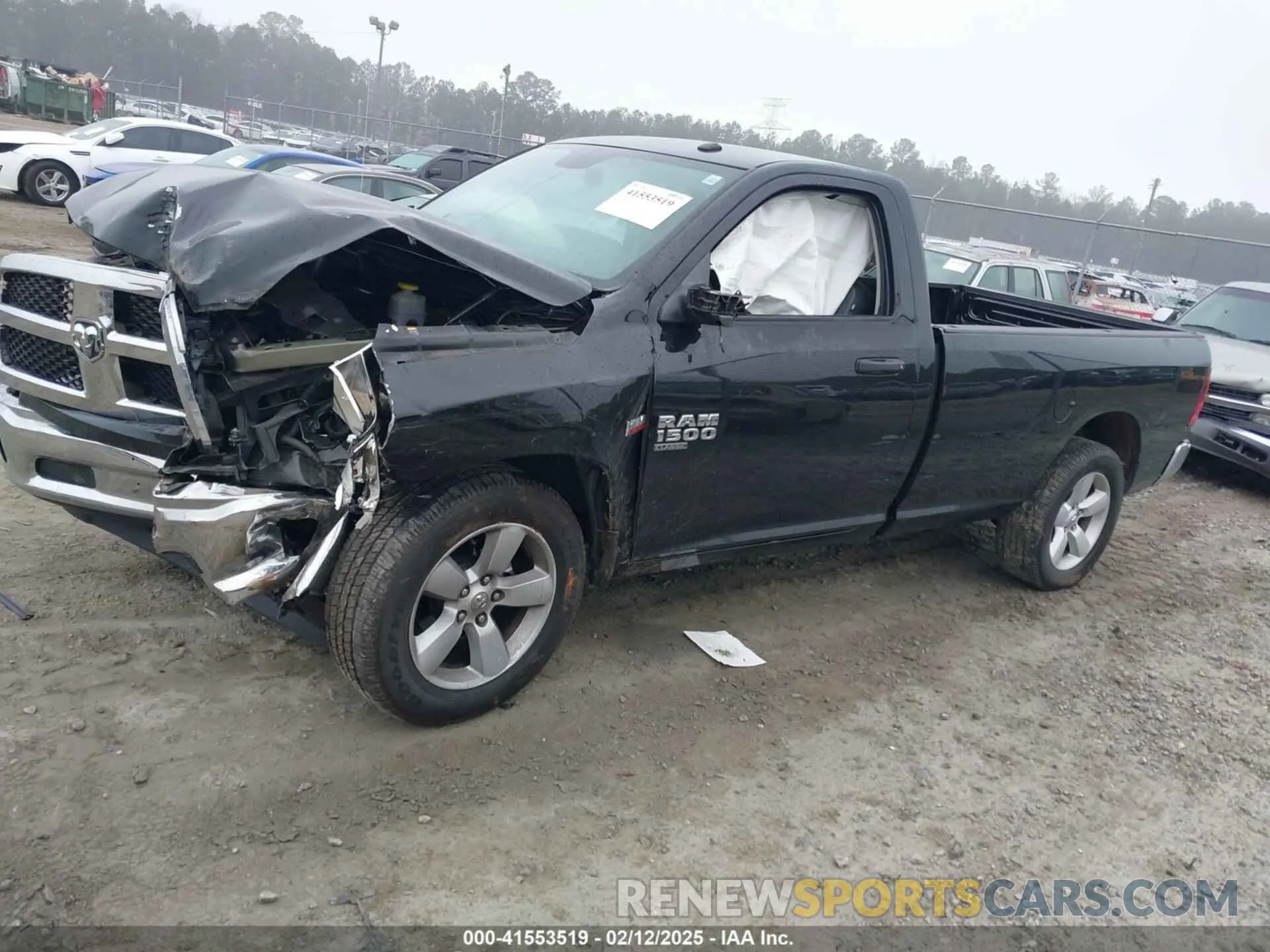 2 fotografías del automóvil dañado 3C6JR6DTXNG210570 RAM 1500 CLASSIC 2022