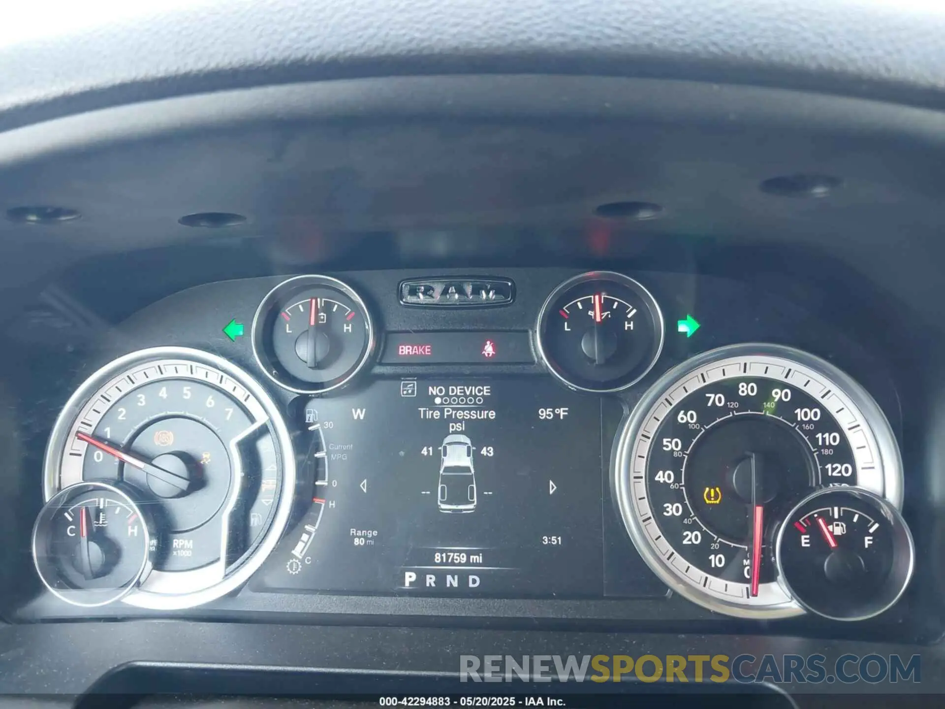7 fotografías del automóvil dañado 1C6RR7FG2PS538103 RAM 1500 CLASSIC 2023