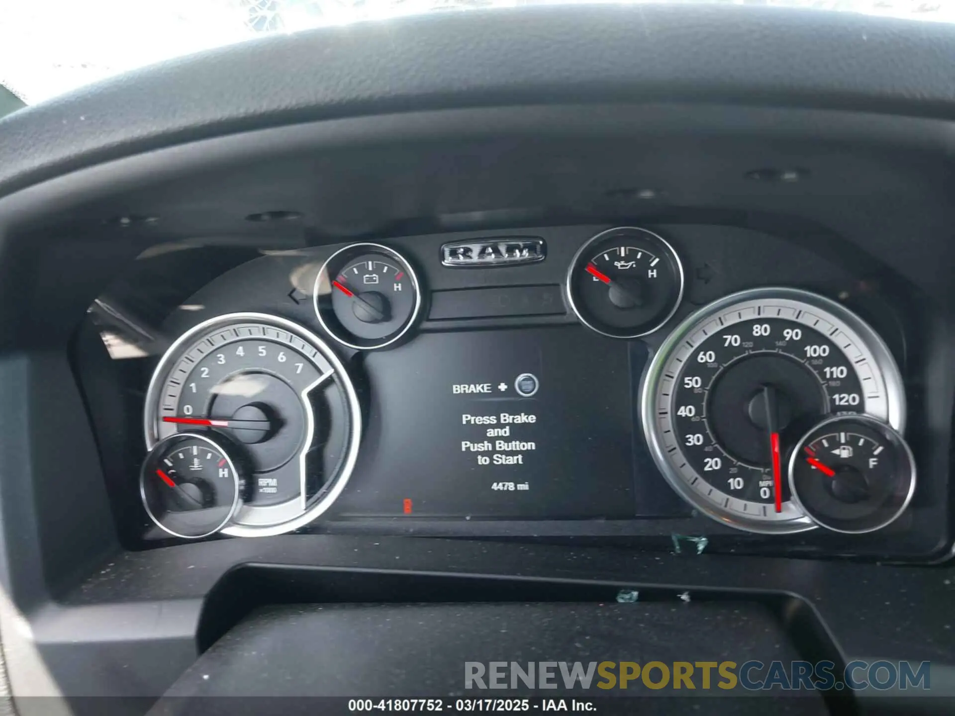 7 fotografías del automóvil dañado 1C6RR7GG7PS567658 RAM 1500 CLASSIC 2023