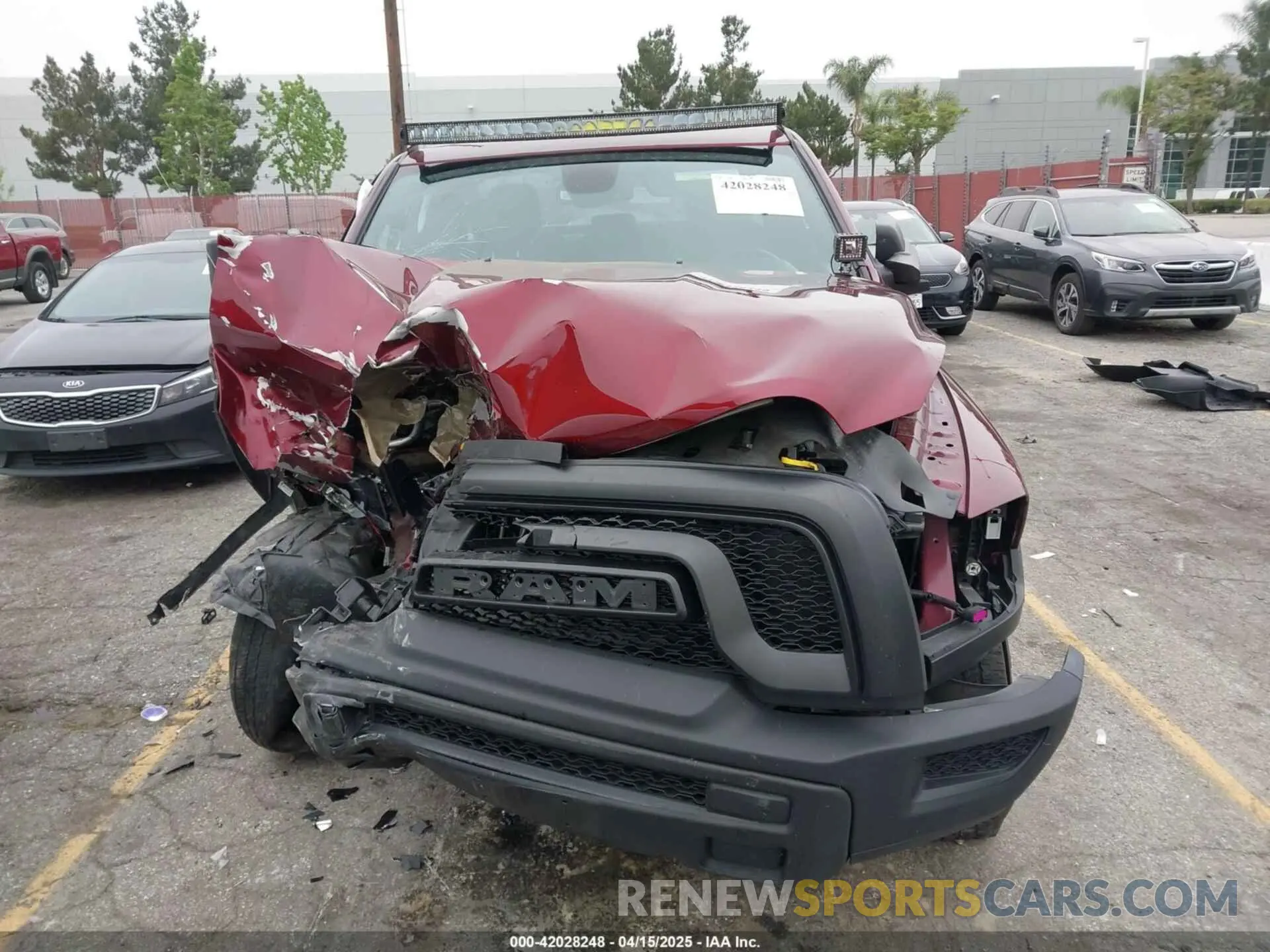 11 fotografías del automóvil dañado 1C6RR7GGXPS540373 RAM 1500 CLASSIC 2023