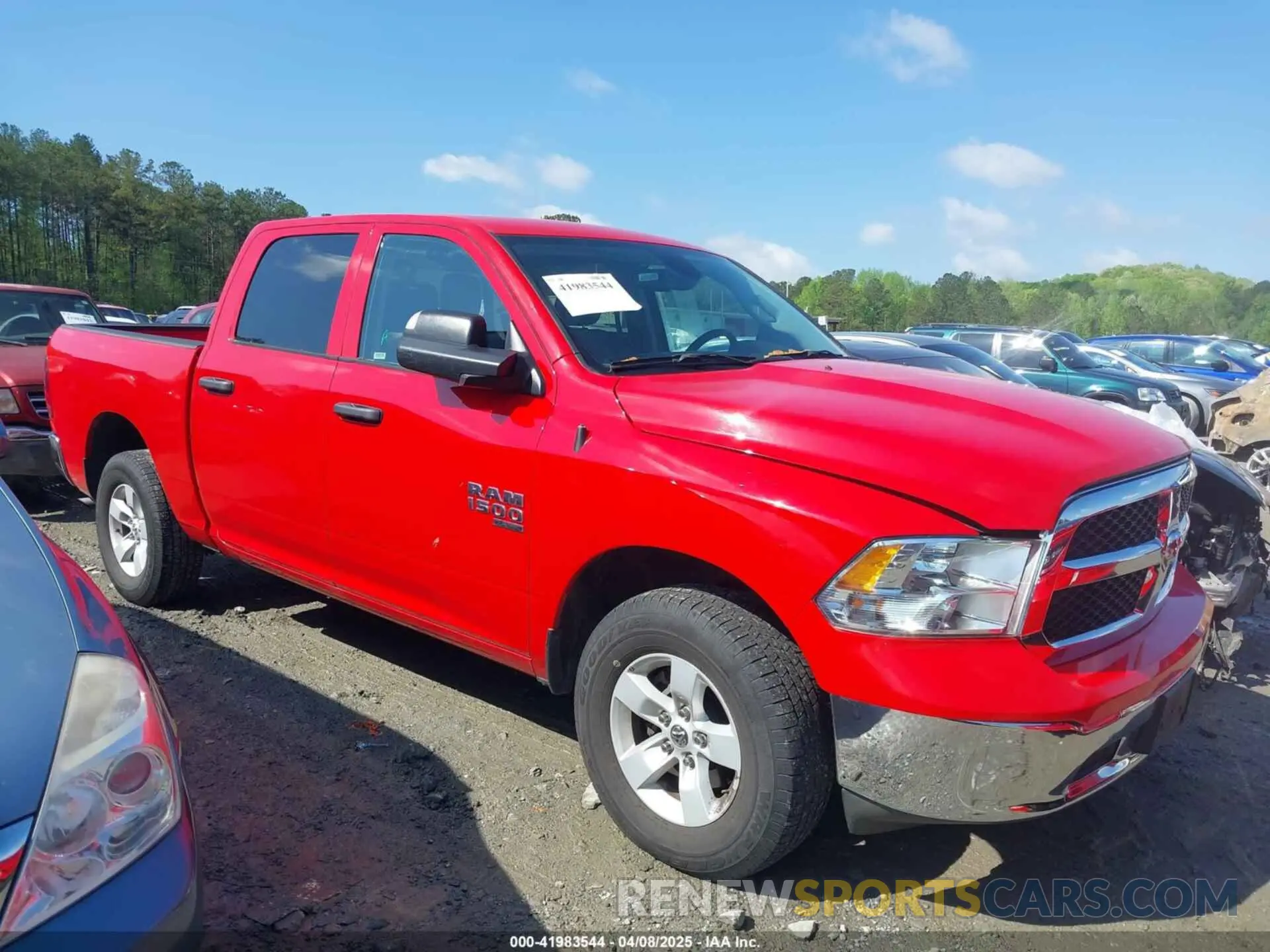 13 fotografías del automóvil dañado 1C6RR7LG2PS517868 RAM 1500 CLASSIC 2023