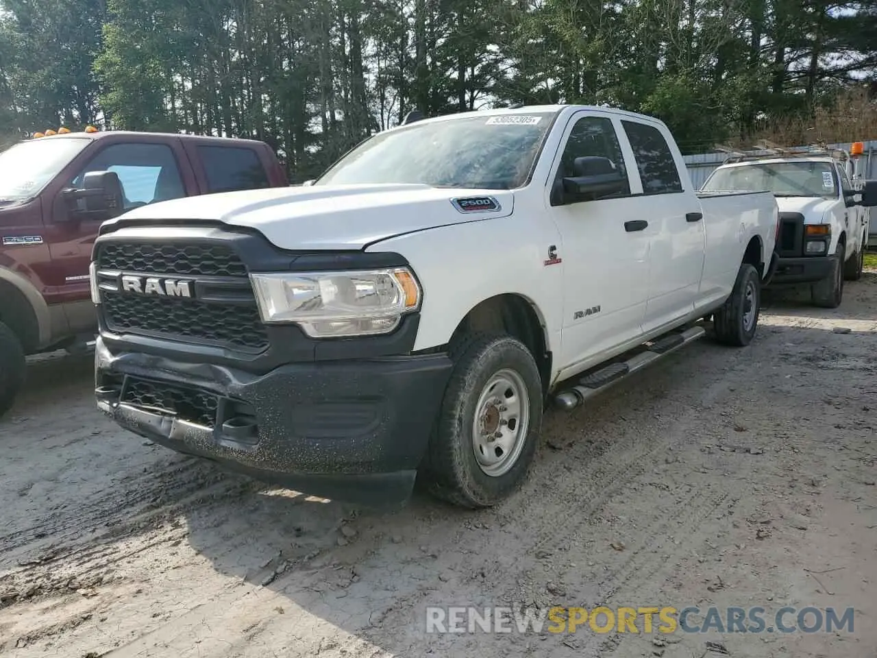 1 fotografías del automóvil dañado 3C6UR4HL4KG576211 RAM 2500 2019