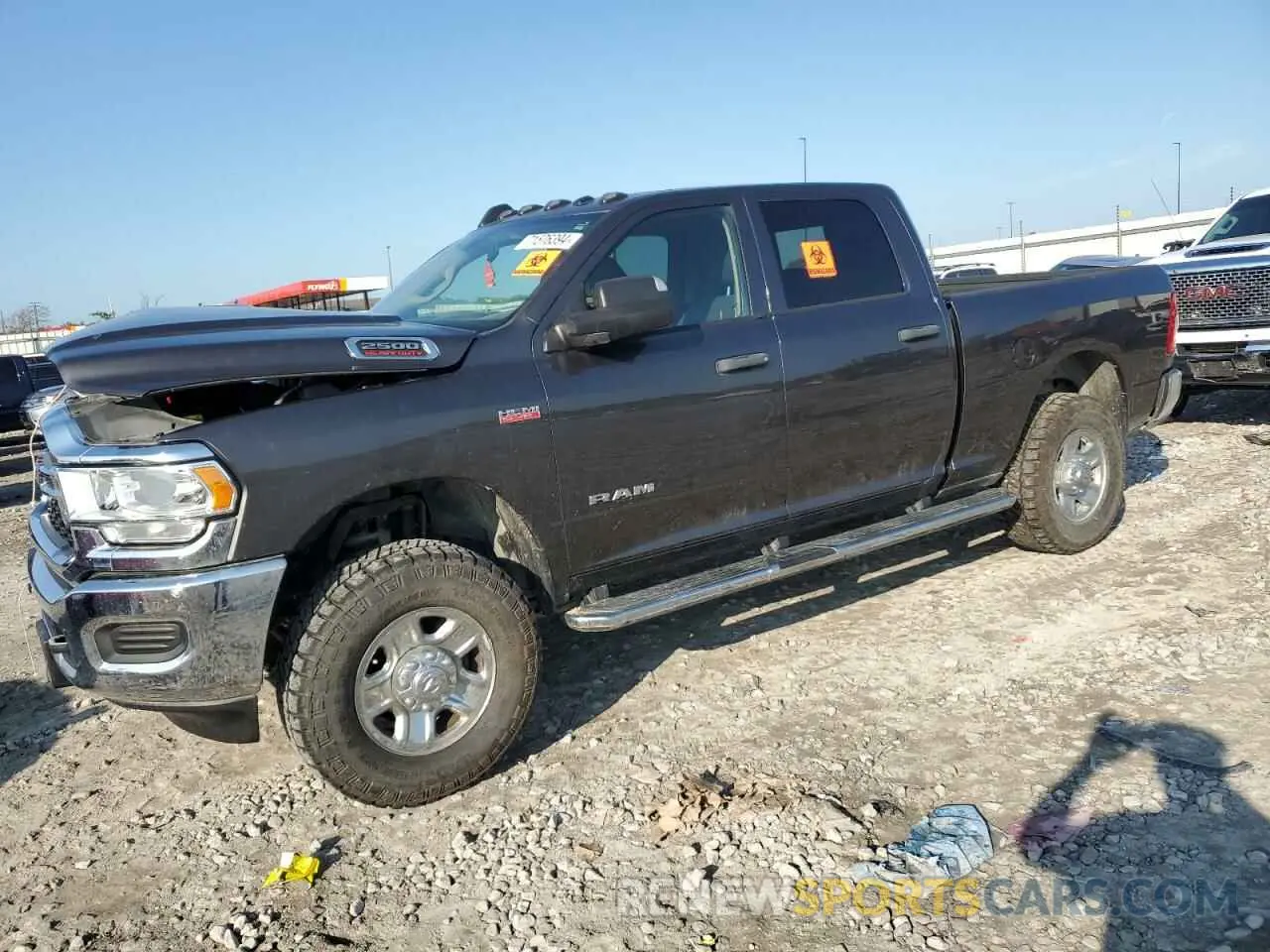 1 fotografías del automóvil dañado 3C6UR5CJ6KG553668 RAM 2500 2019