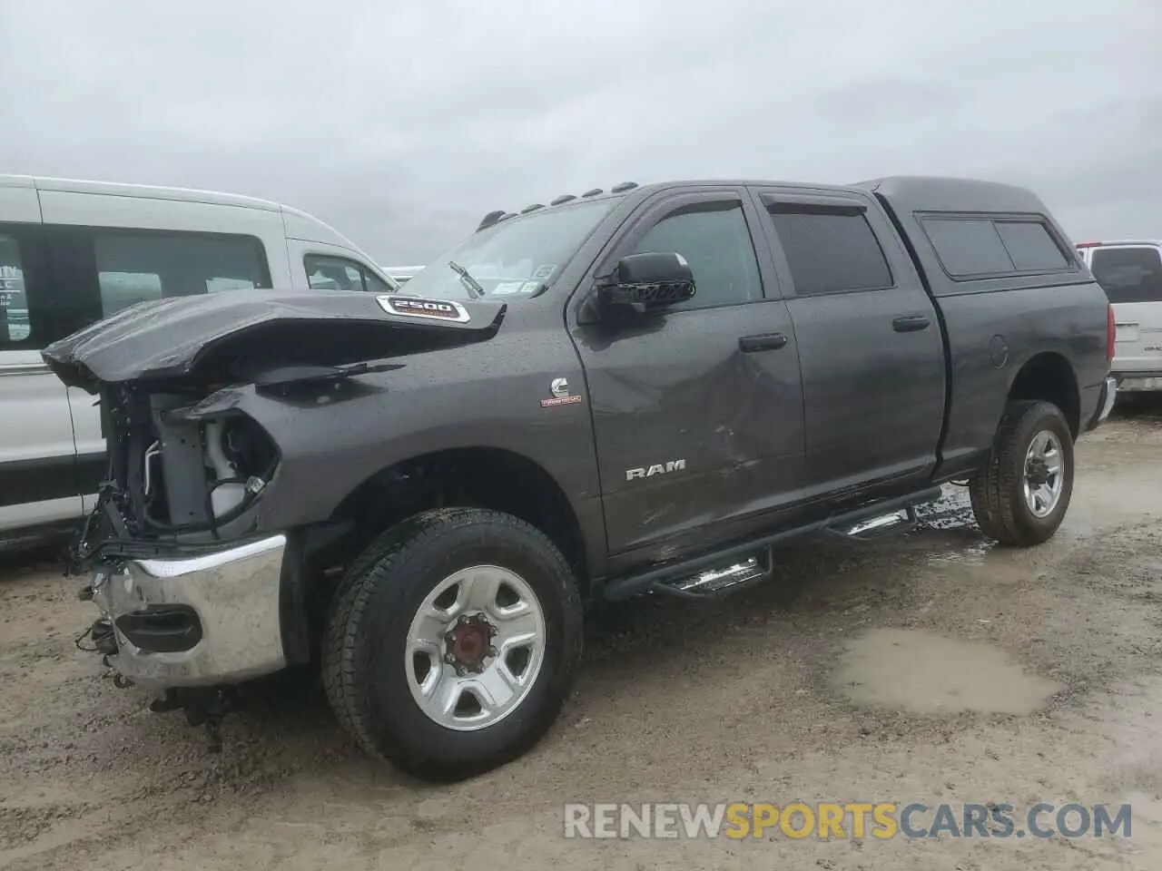 1 fotografías del automóvil dañado 3C6UR5CL7KG661623 RAM 2500 2019