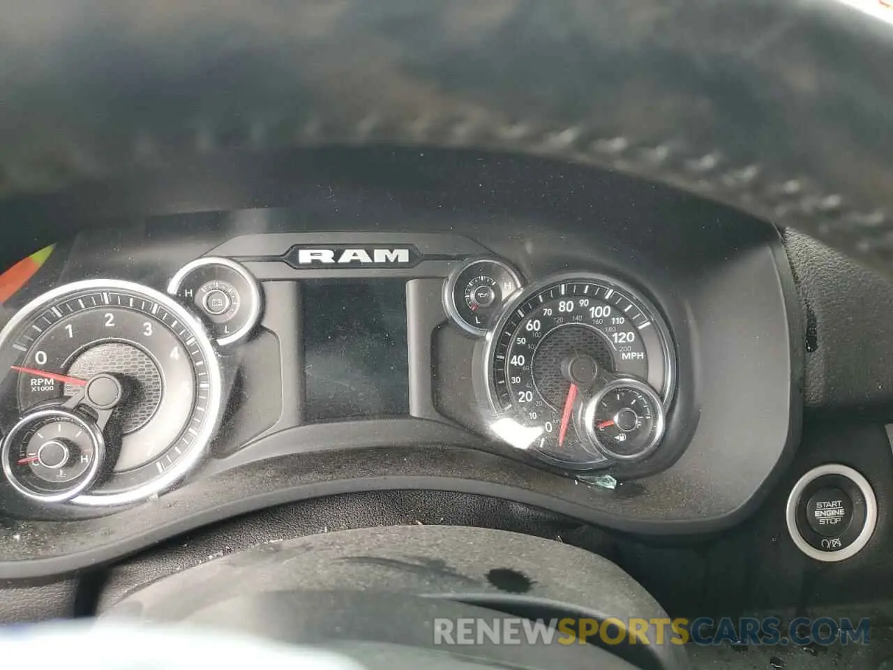 9 fotografías del automóvil dañado 3C6UR5DJ9KG608533 RAM 2500 2019