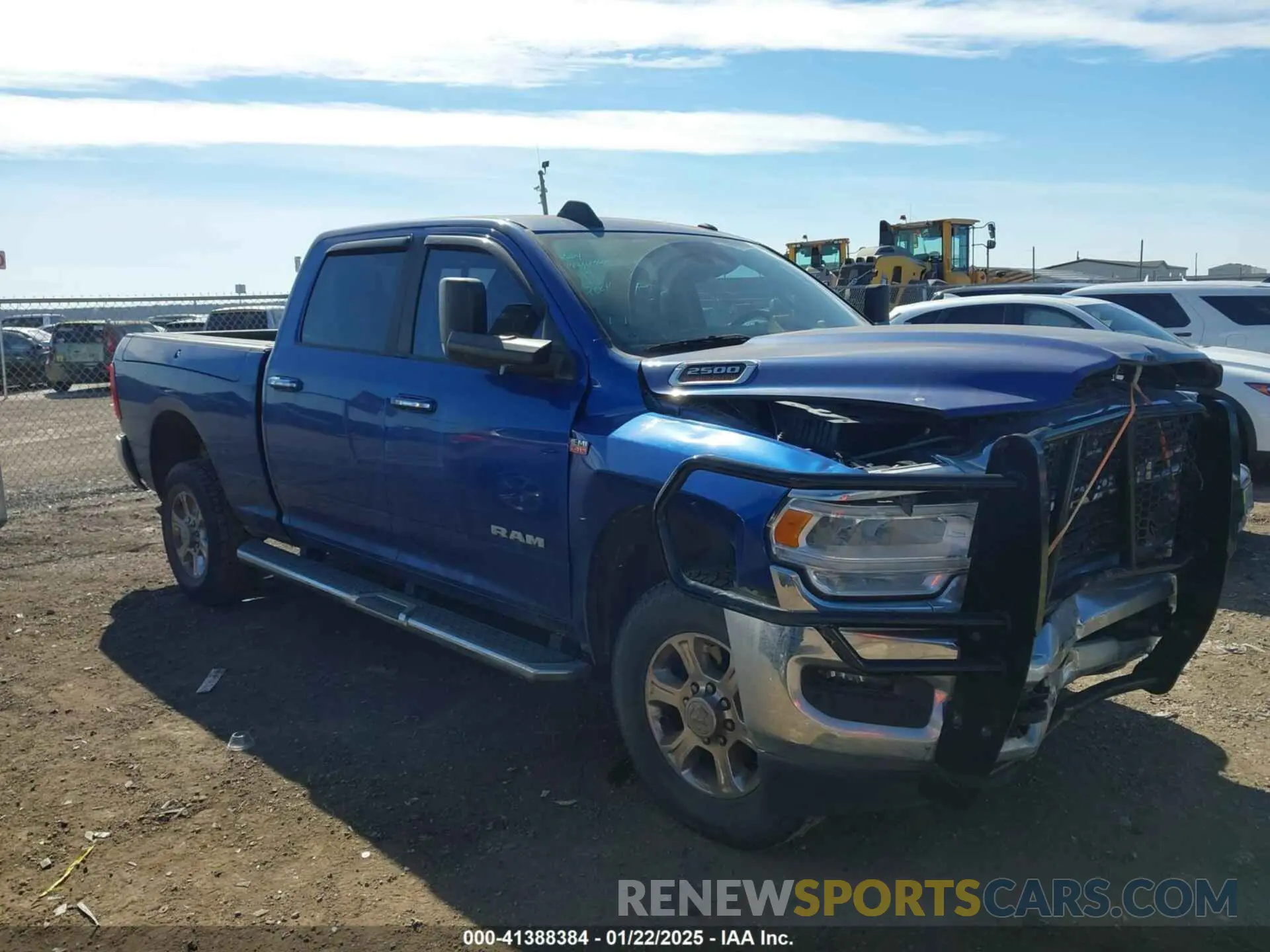 1 fotografías del automóvil dañado 3C6UR5DJ9KG645260 RAM 2500 2019
