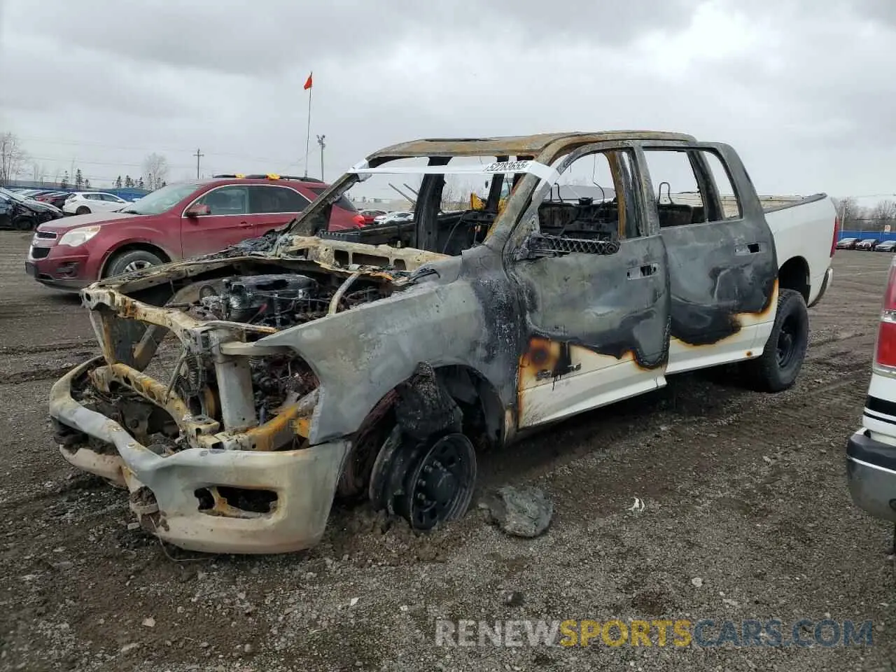 1 fotografías del automóvil dañado 3C6UR5DL6KG517981 RAM 2500 2019