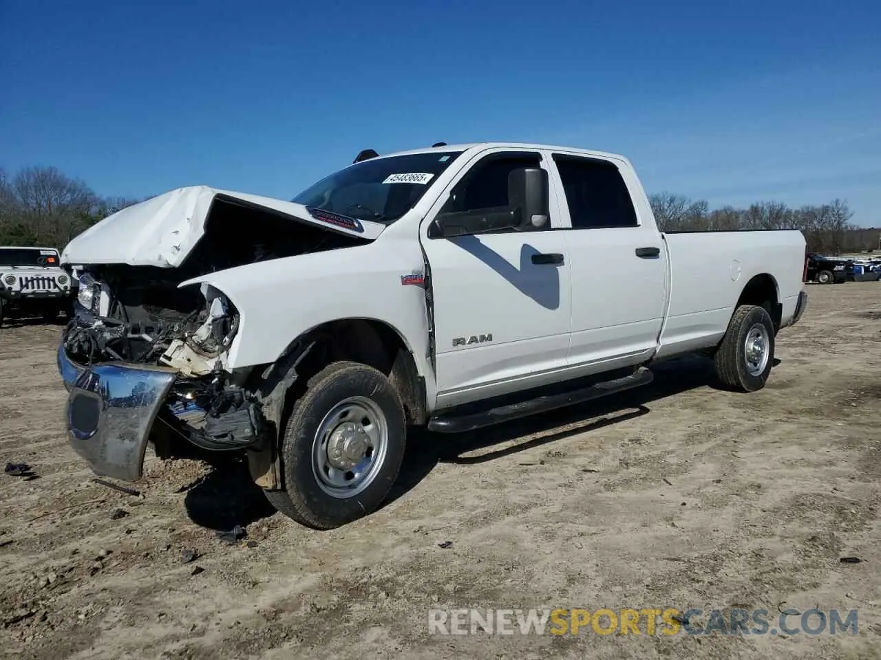 1 fotografías del automóvil dañado 3C6UR5HJ8KG587569 RAM 2500 2019