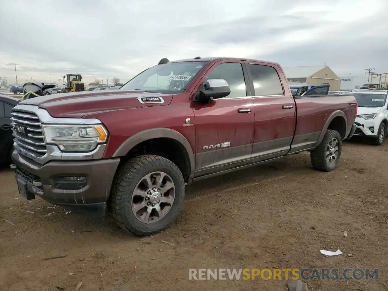 1 fotografías del automóvil dañado 3C6UR5LL4KG661577 RAM 2500 2019