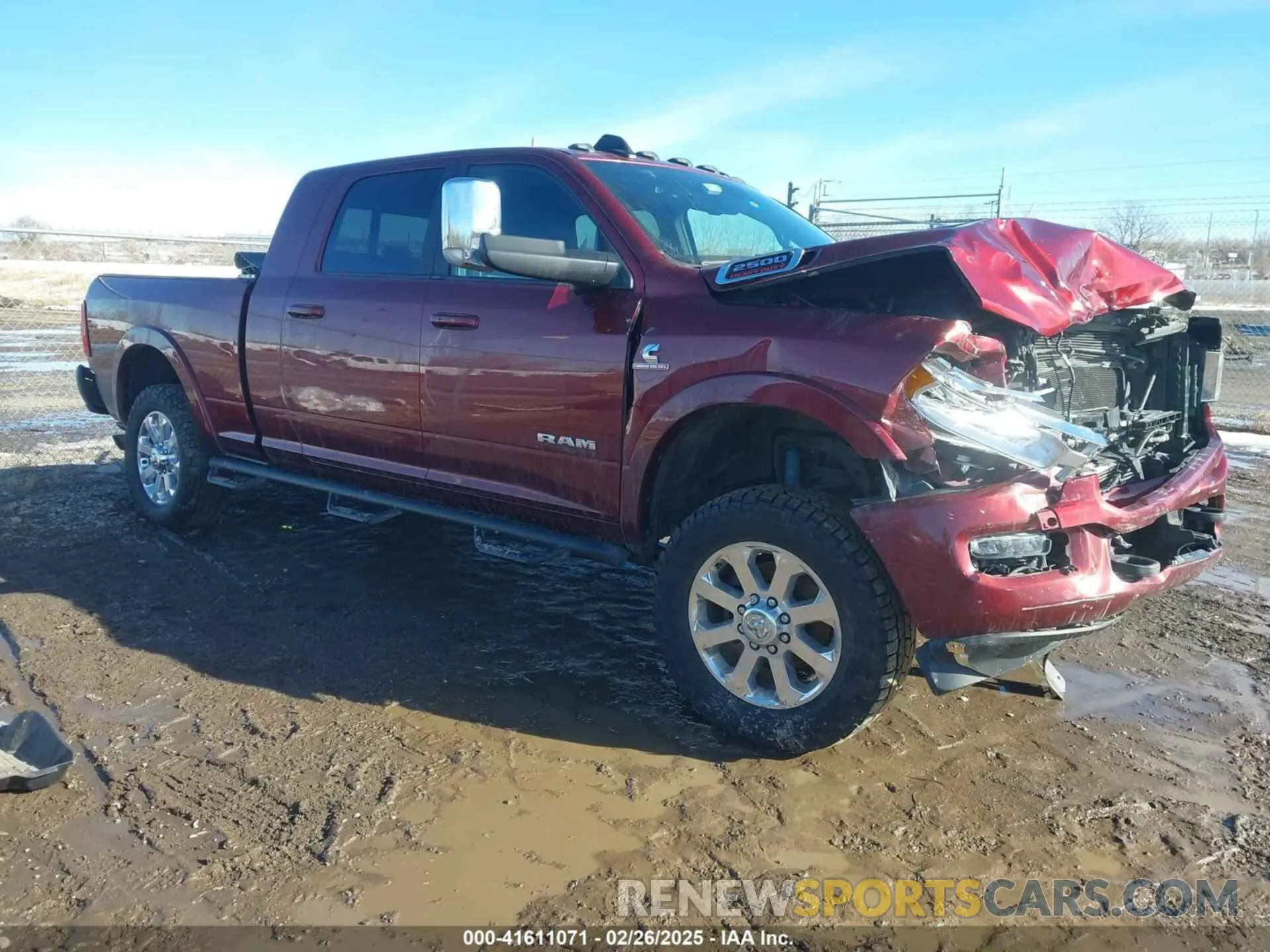 1 fotografías del automóvil dañado 3C6UR5NL8KG652913 RAM 2500 2019