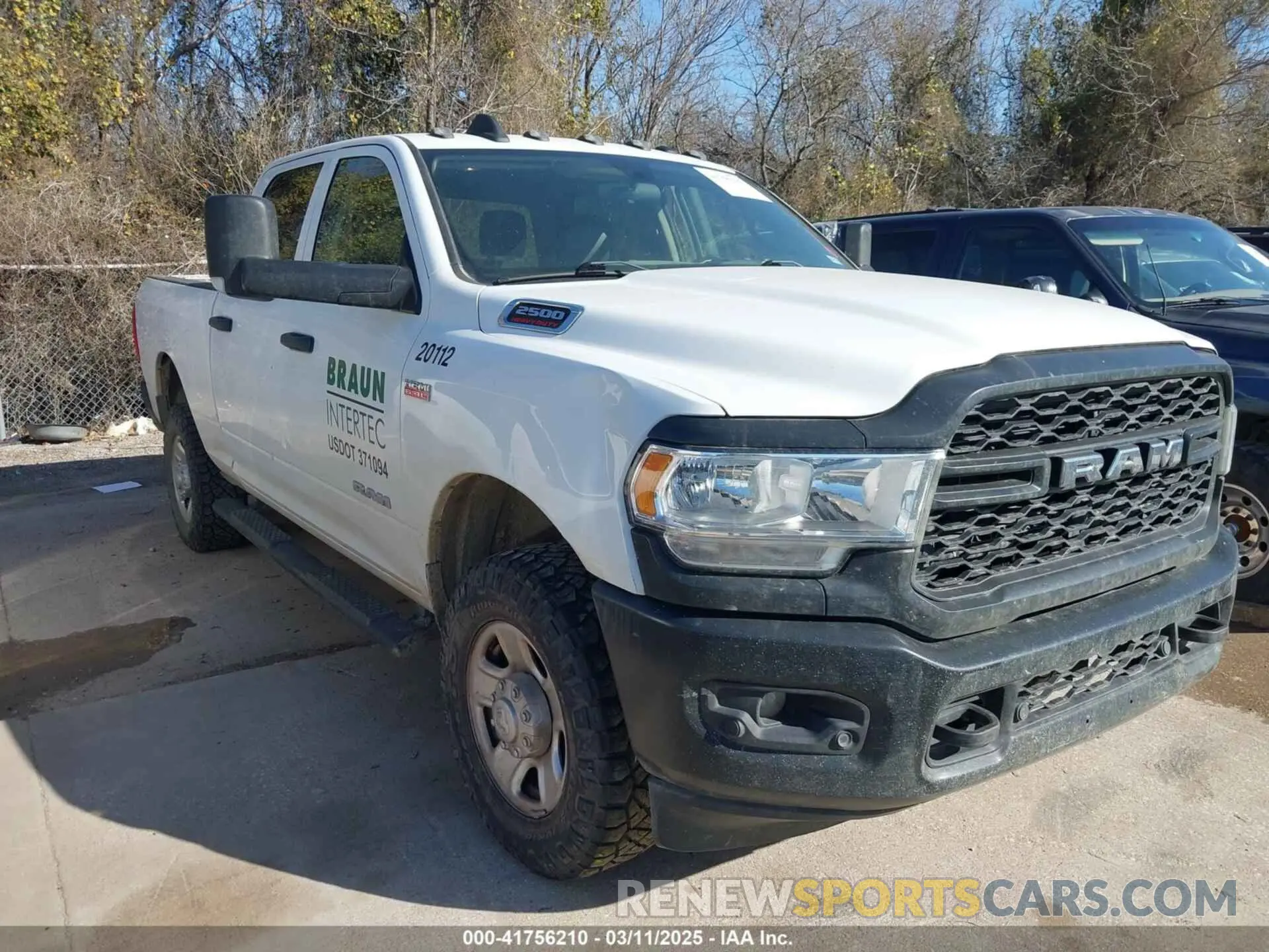 1 fotografías del automóvil dañado 3C6UR5CJ3LG187945 RAM 2500 2020