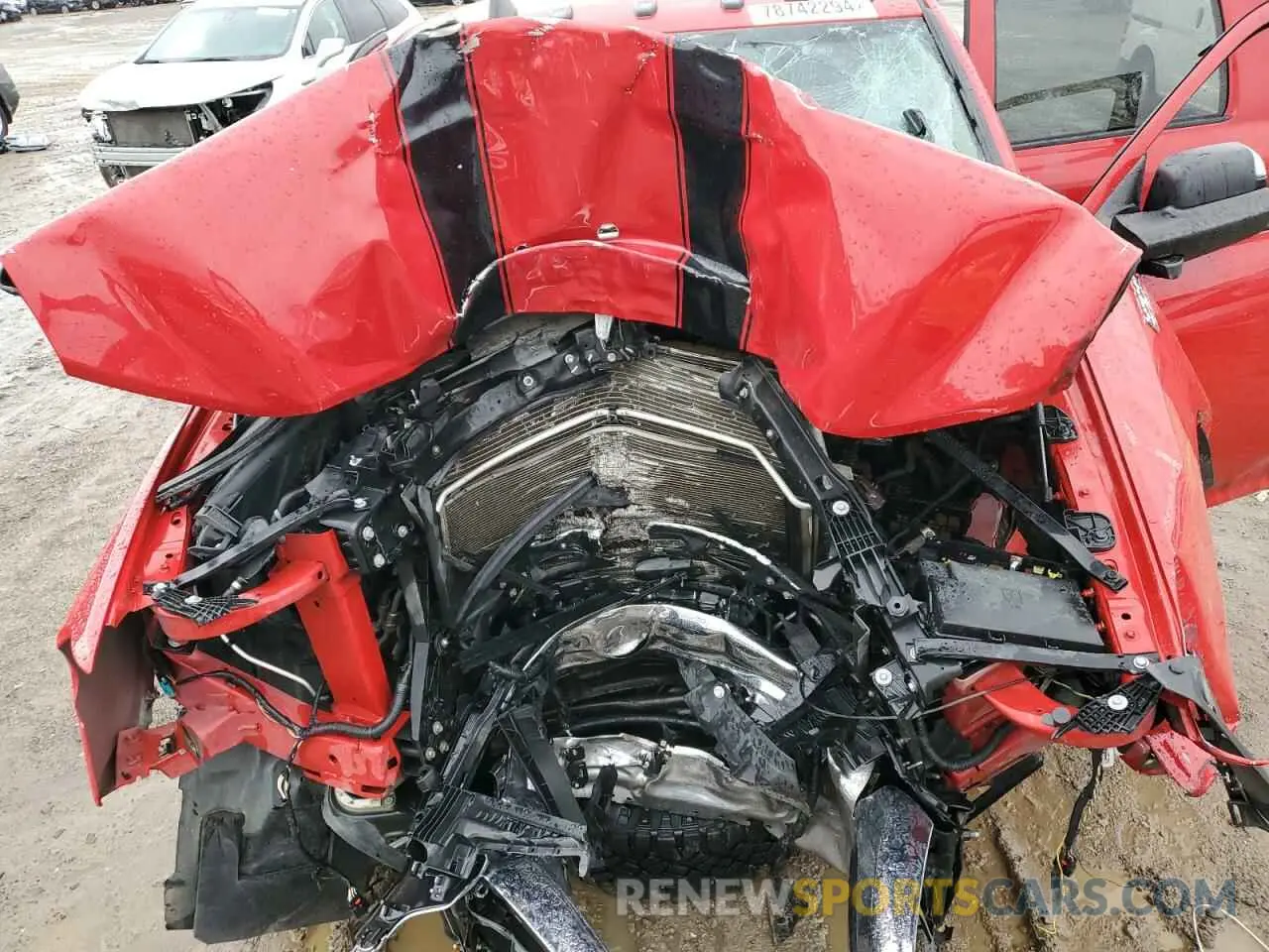 11 fotografías del automóvil dañado 3C6UR5CJ9LG150902 RAM 2500 2020