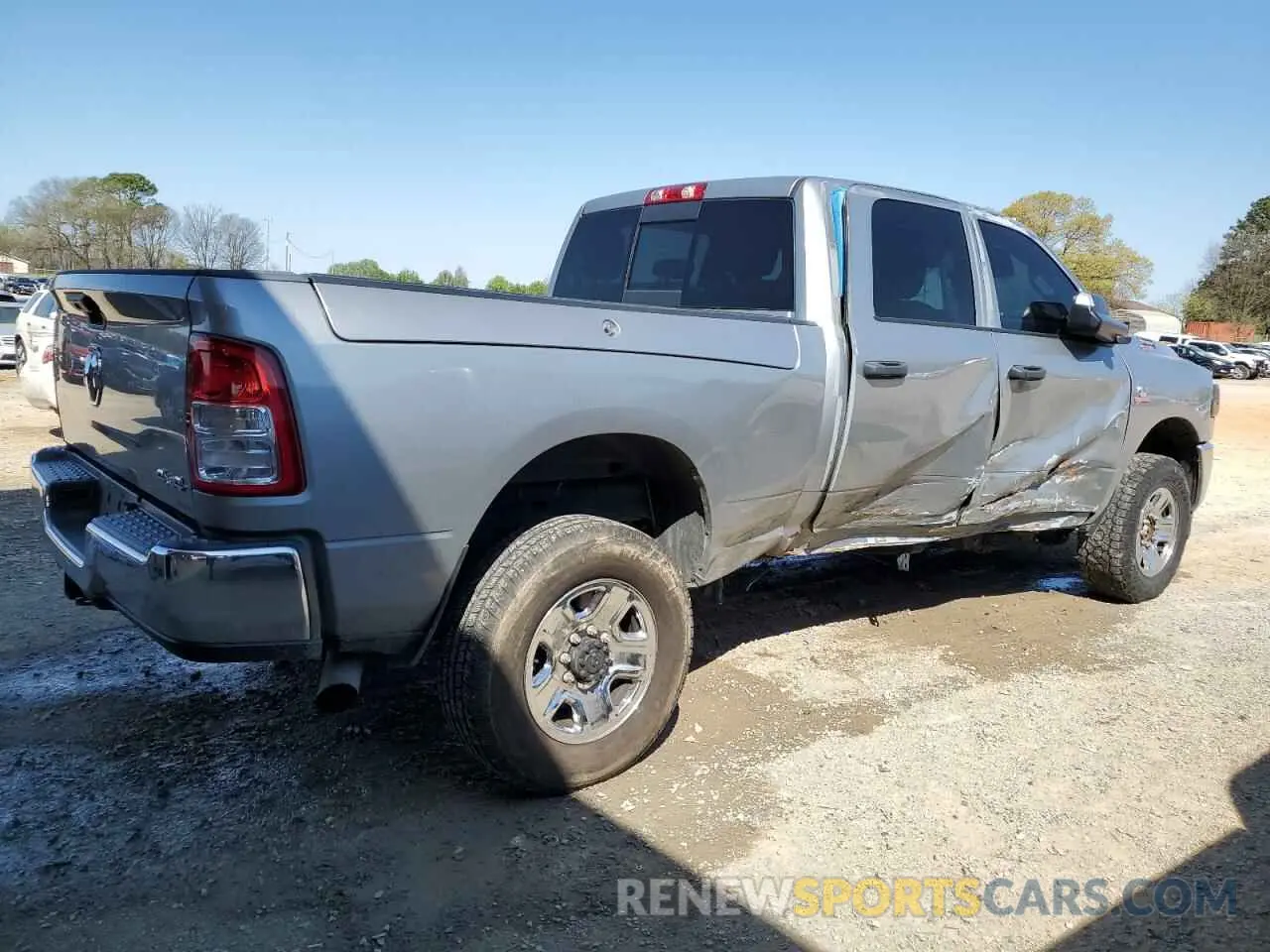 3 fotografías del automóvil dañado 3C6UR5CL7LG145991 RAM 2500 2020