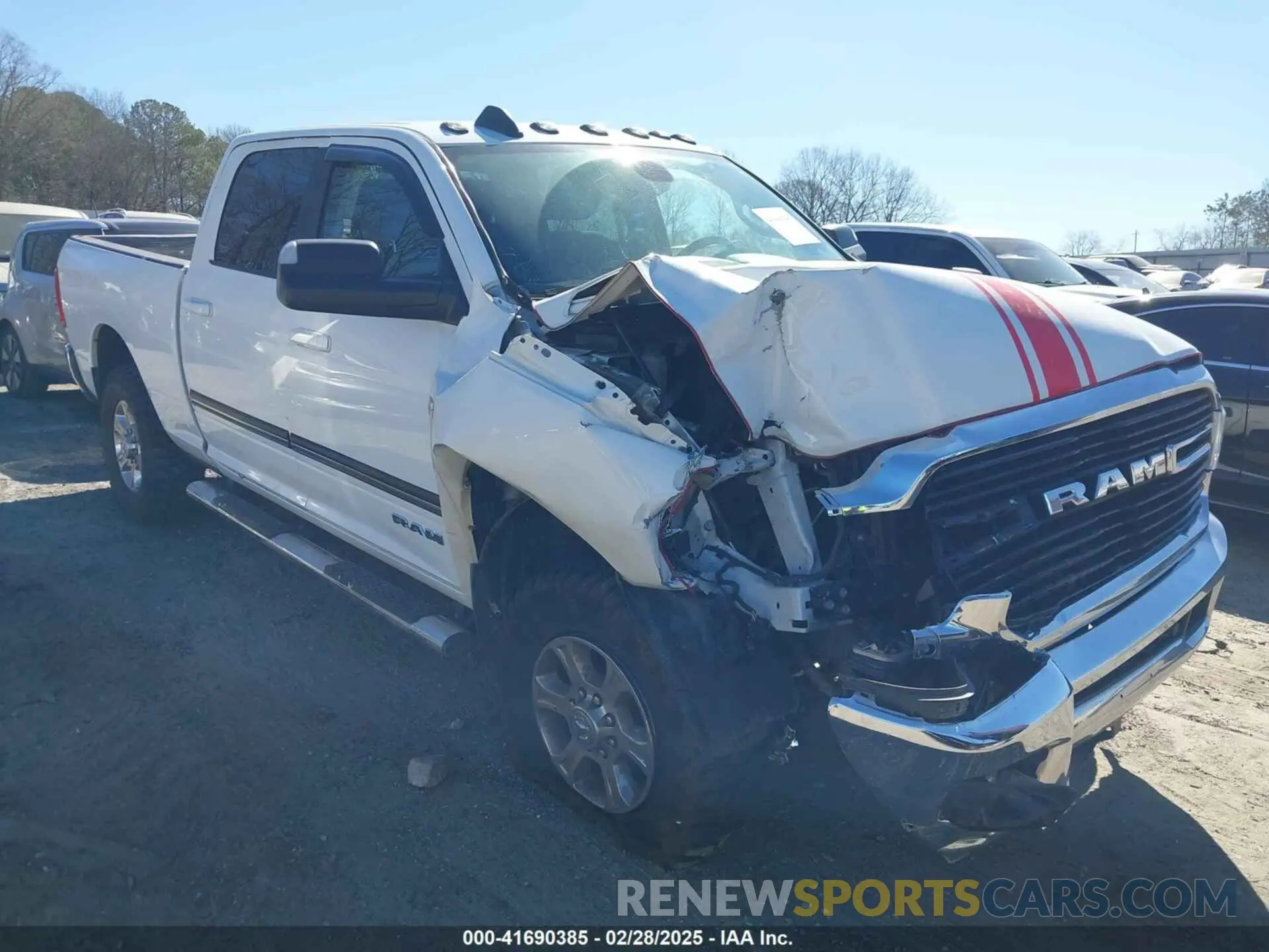 1 fotografías del automóvil dañado 3C6UR5DJXLG250070 RAM 2500 2020