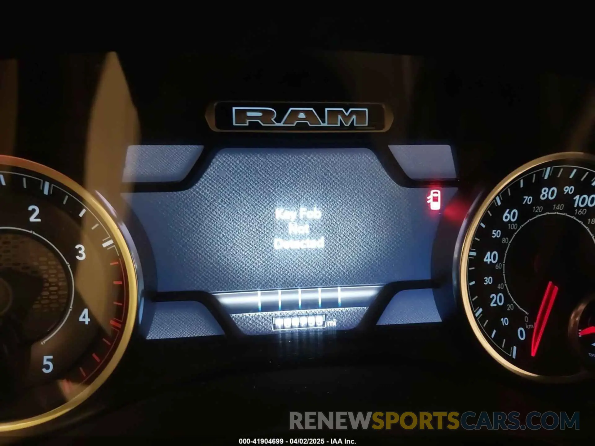 7 fotografías del automóvil dañado 3C6UR5DL9LG178442 RAM 2500 2020