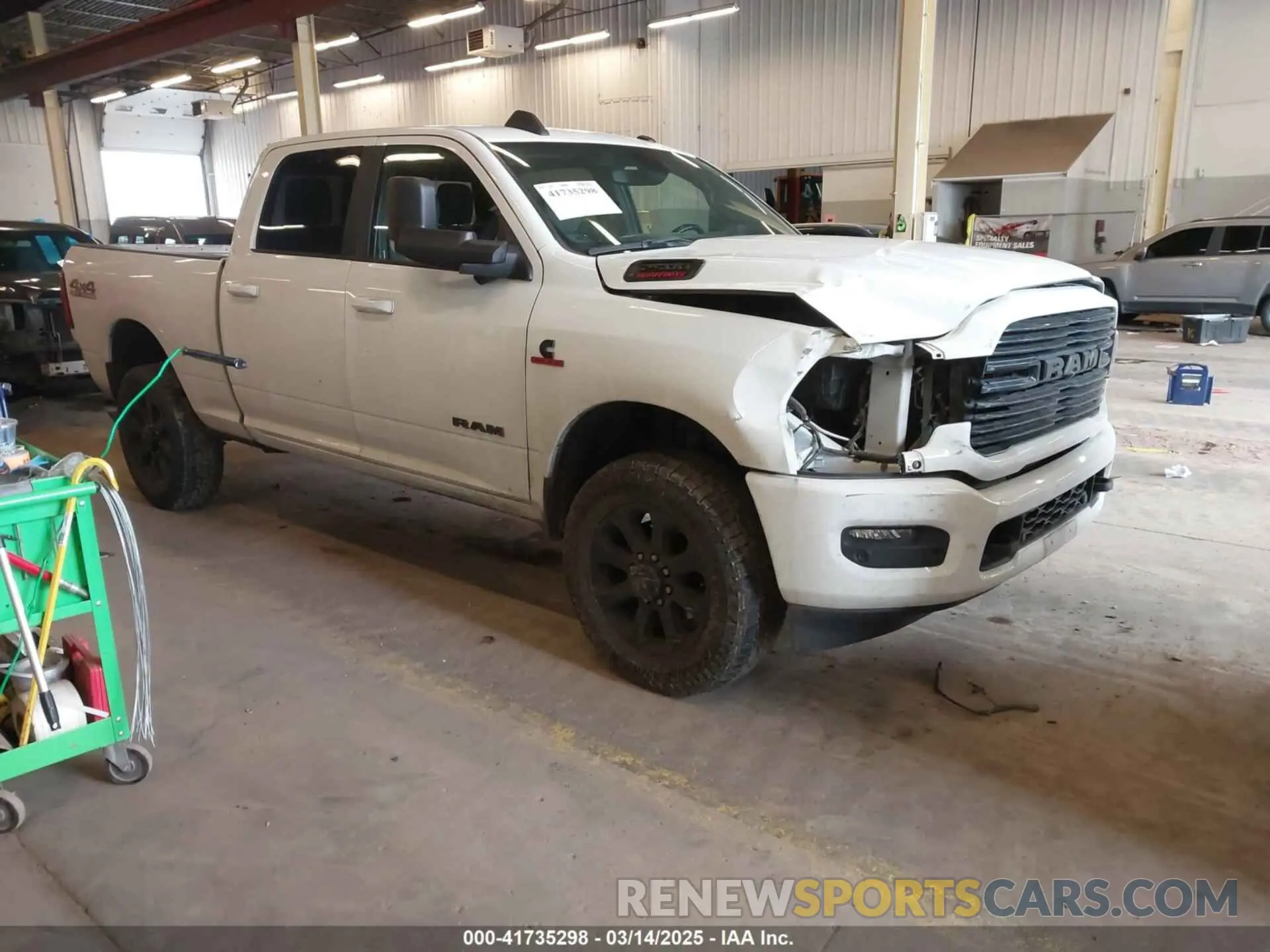 1 fotografías del automóvil dañado 3C6UR5DL9LG244374 RAM 2500 2020